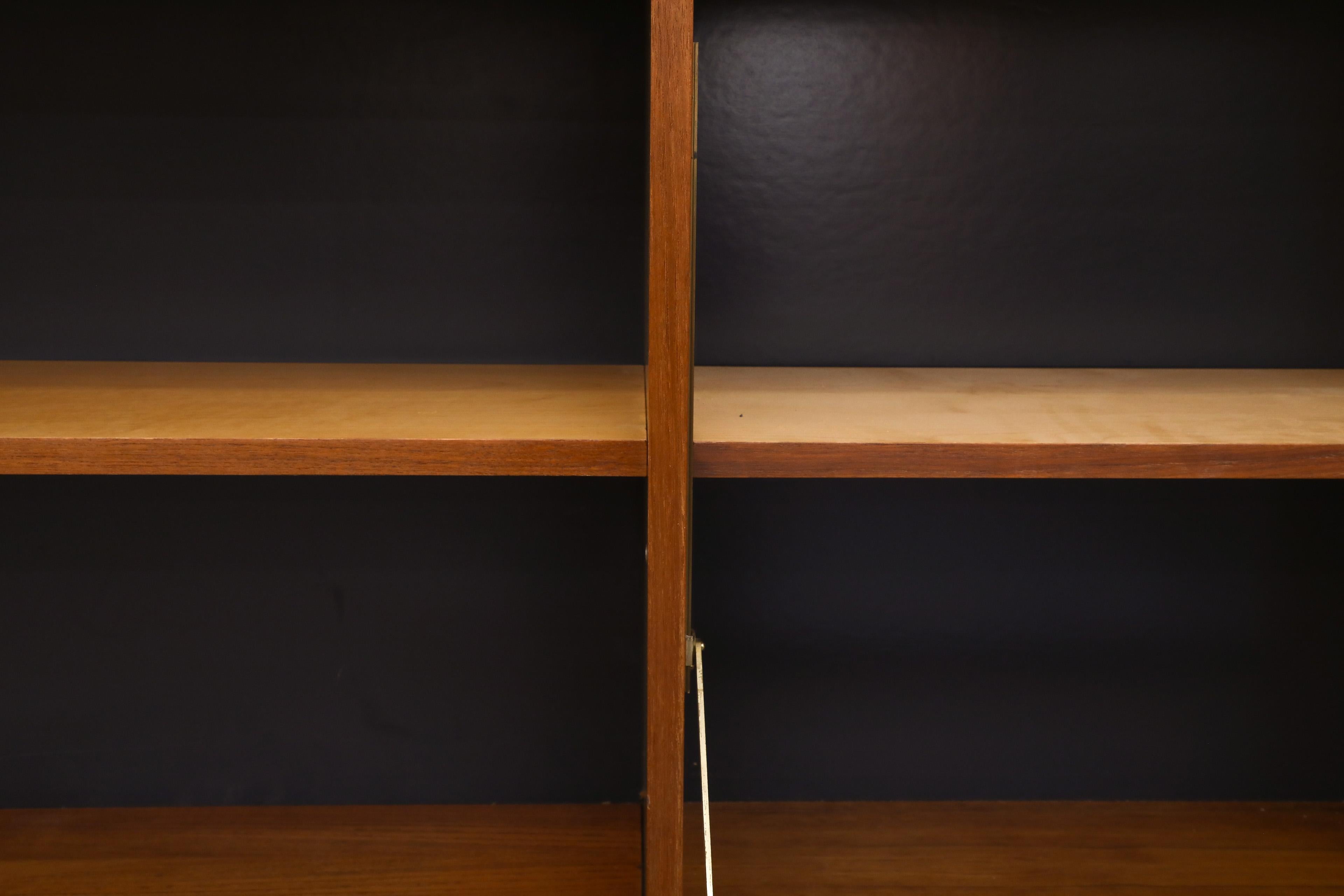 Cees Braakman for Pastoe CT69 Made-To-Measure 3 Section Teak Wall Unit 5