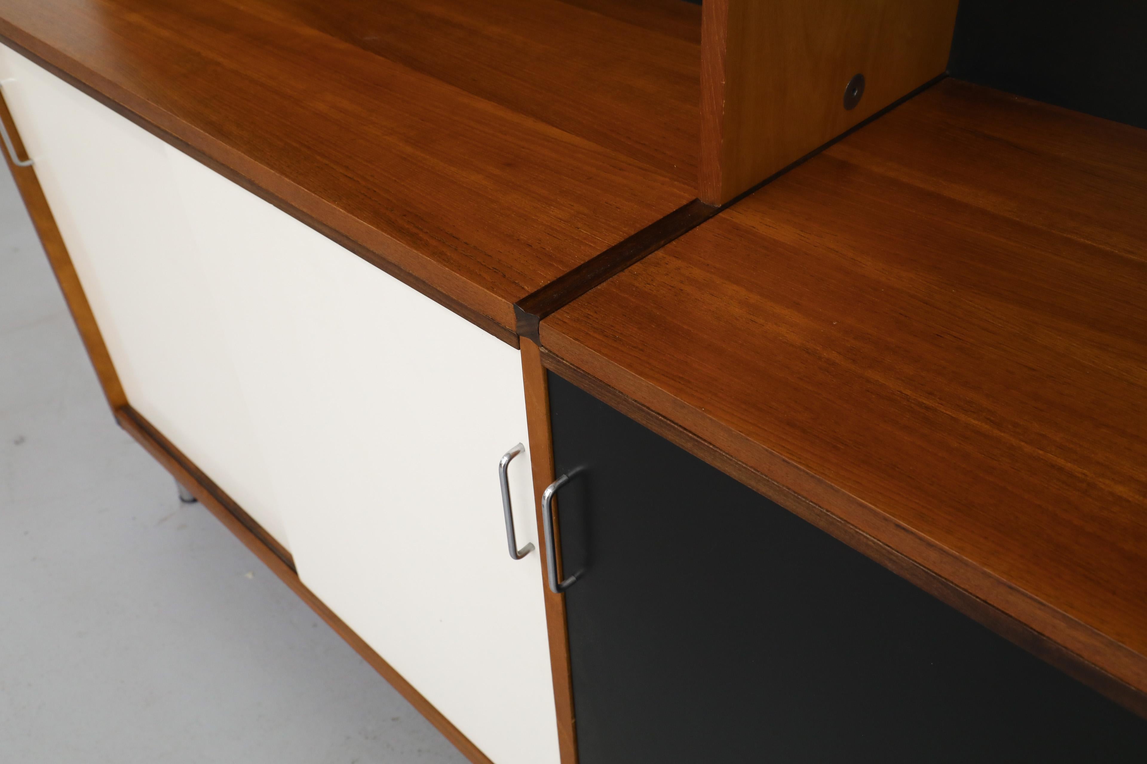 Cees Braakman for Pastoe CT69 Made-To-Measure 3 Section Teak Wall Unit 6