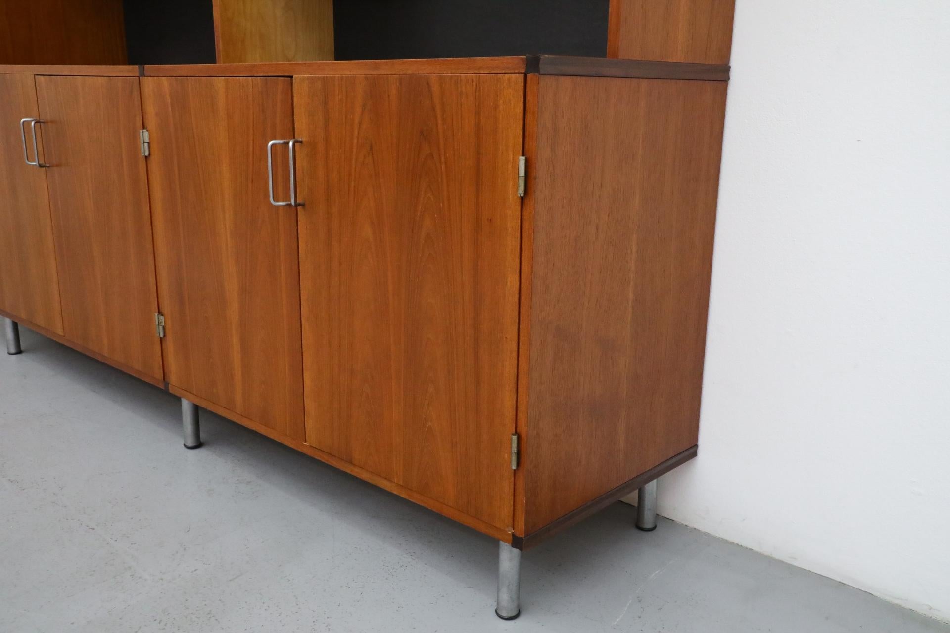 Cees Braakman for Pastoe CT69 Made-To-Measure Unit with Drop-Down Bar or Desk For Sale 10