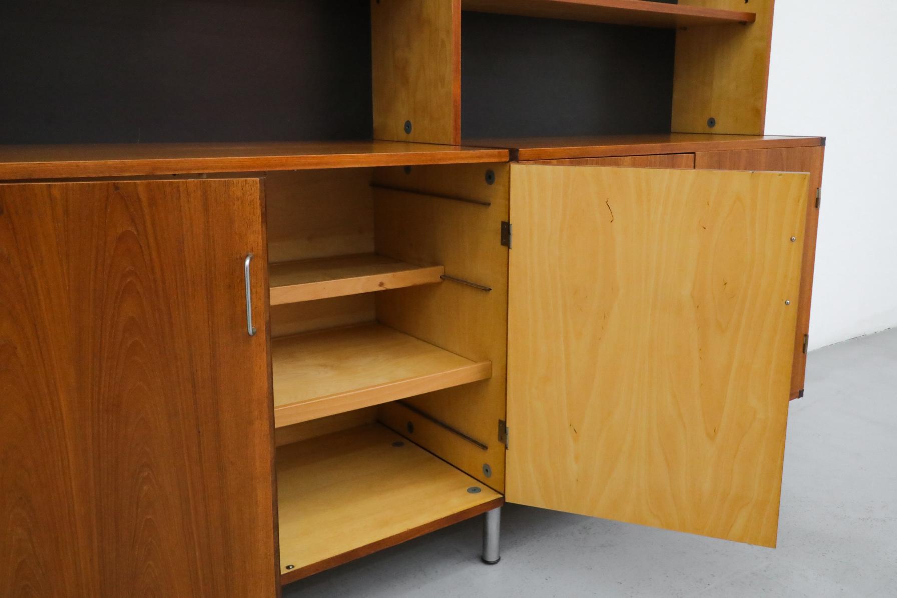 Cees Braakman for Pastoe CT69 Made-To-Measure Unit with Drop-Down Bar or Desk For Sale 12