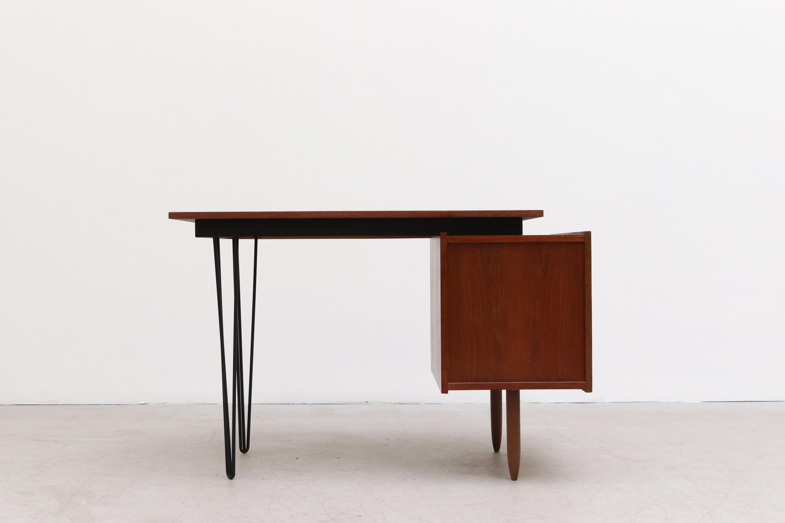 Cees Braakman for Pastoe Desk with New Hairpin Legs 2