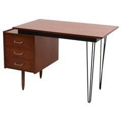 Cees Braakman for Pastoe Desk with New Hairpin Legs
