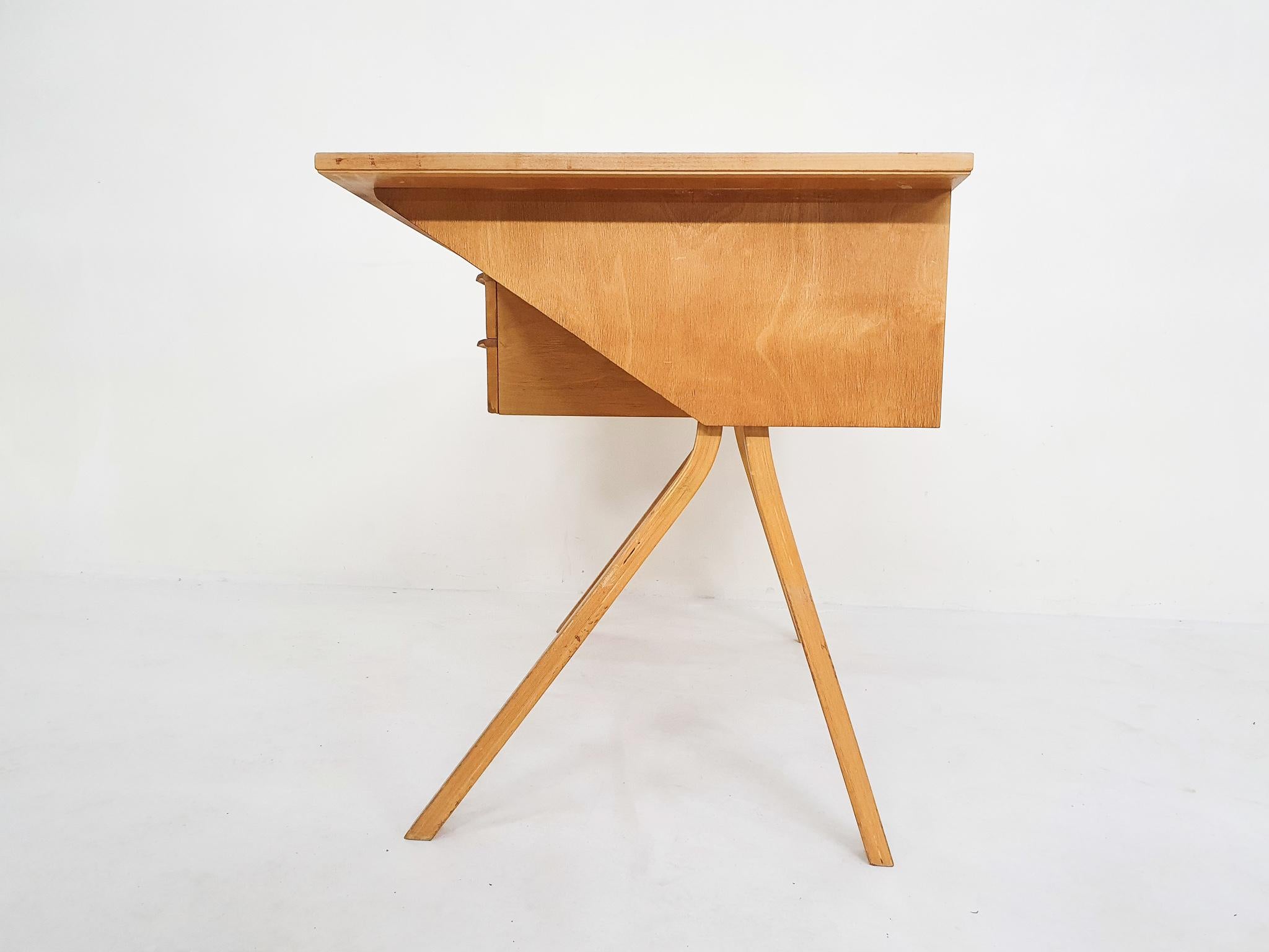 Cees Braakman for Pastoe EB02 Desk, The Netherlands, 1959 3
