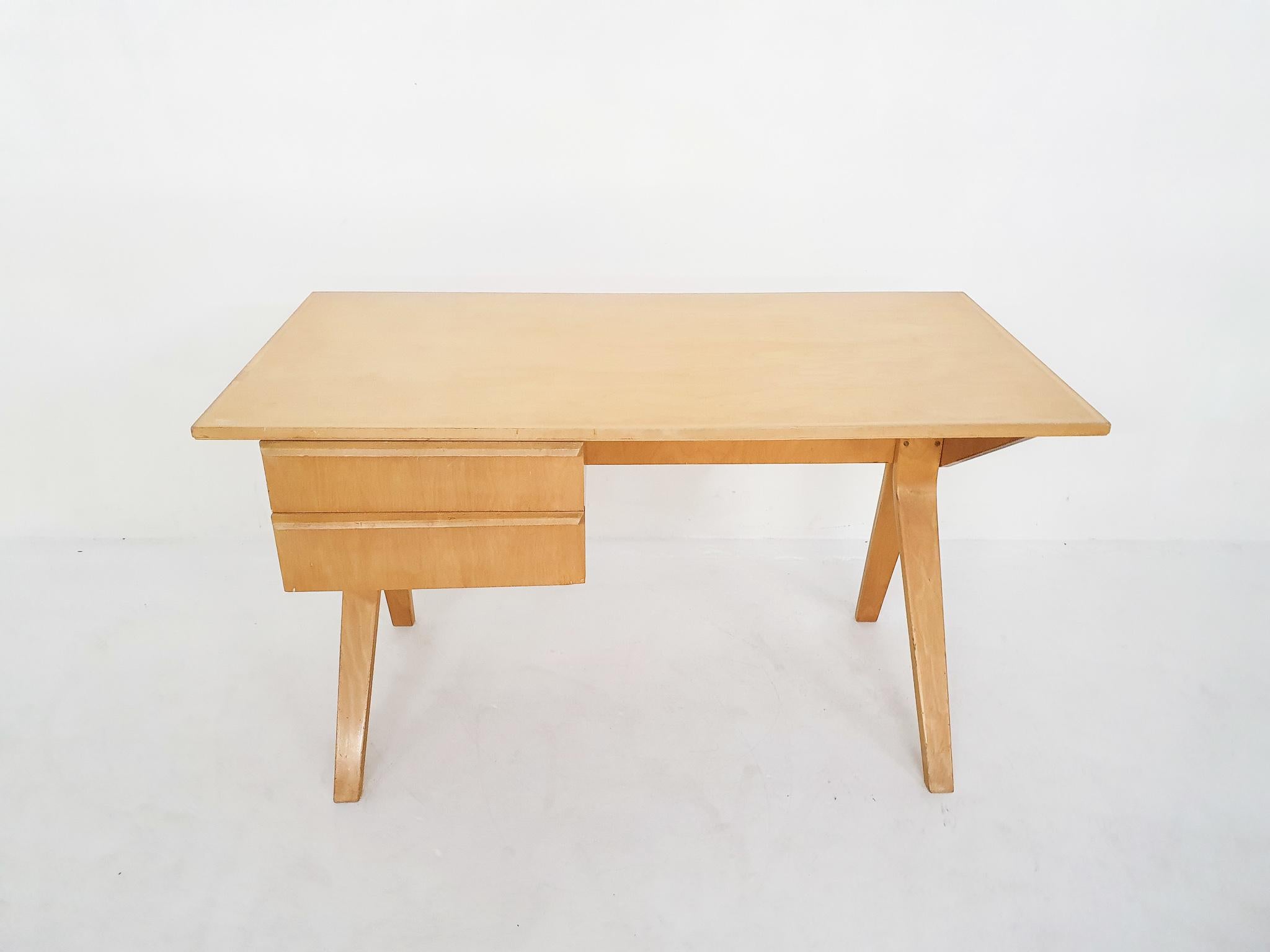 Mid-20th Century Cees Braakman for Pastoe EB02 Desk, The Netherlands, 1959