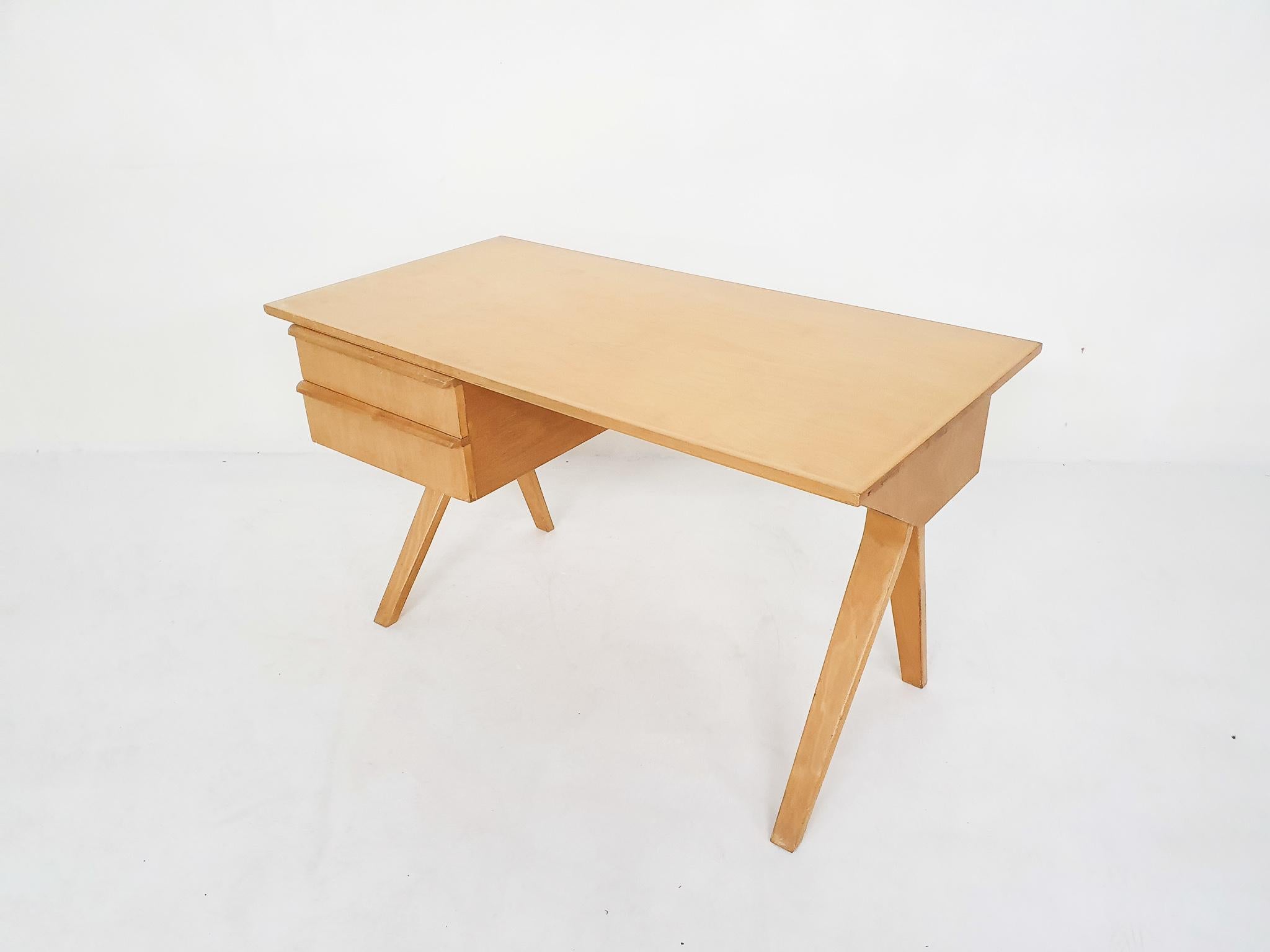 Cees Braakman for Pastoe EB02 Desk, The Netherlands, 1959 1