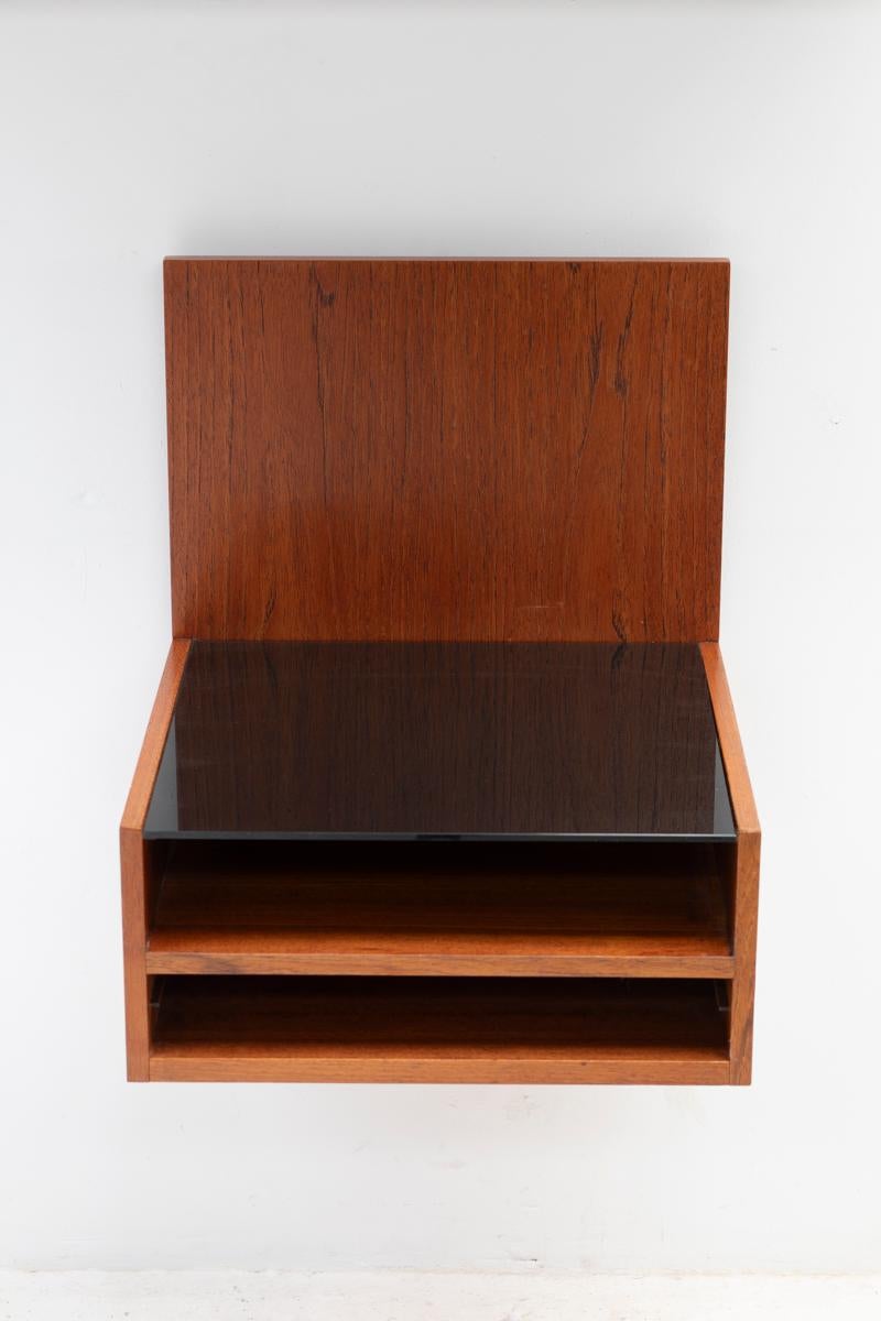 Mid-20th Century Cees Braakman for Pastoe Floating night stand, 1960s