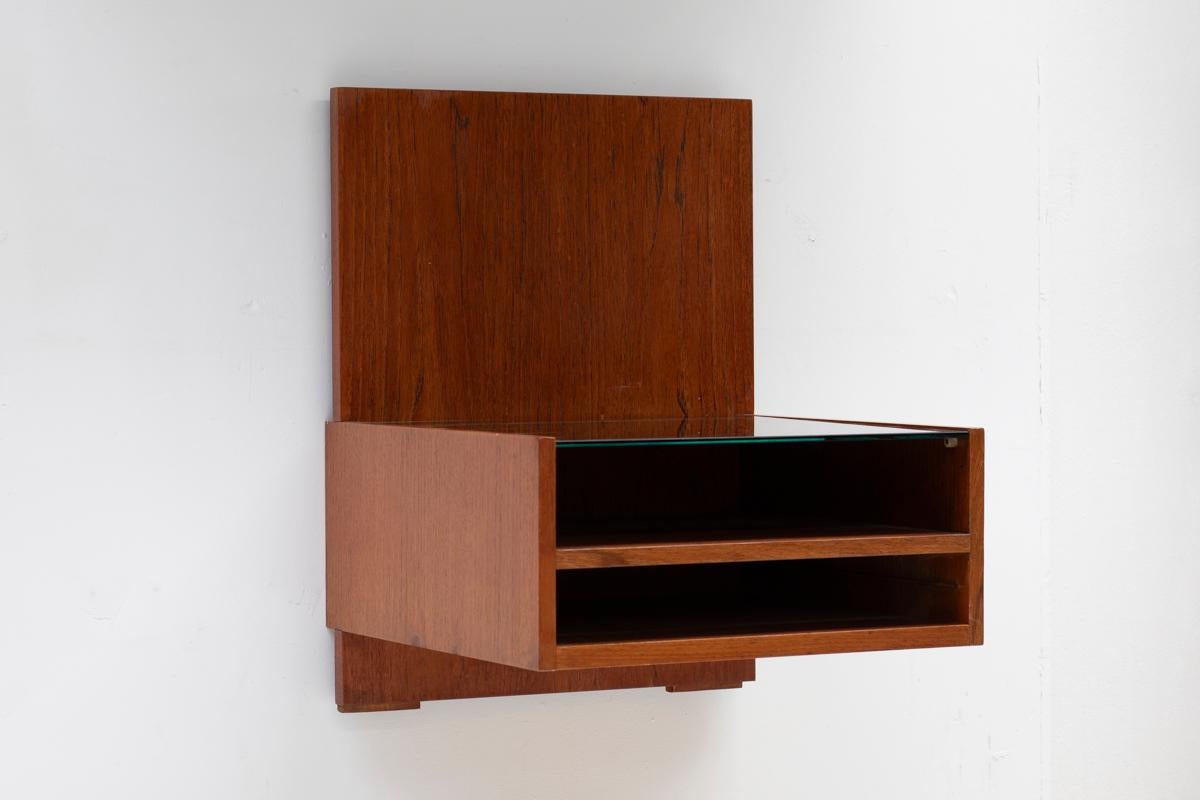 Cees Braakman for Pastoe Floating night stand, 1960s 1