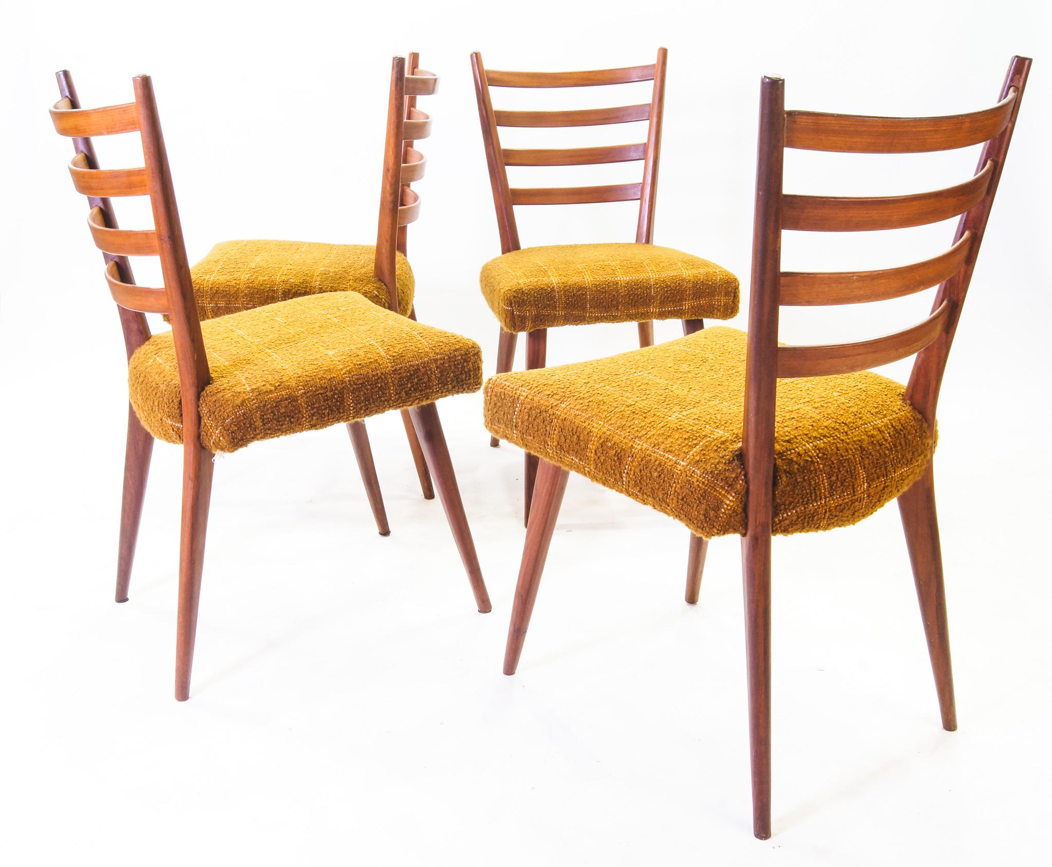 Cees Braakman for Pastoe - Ladder Chairs, 1950's - Dinerset of 6 4