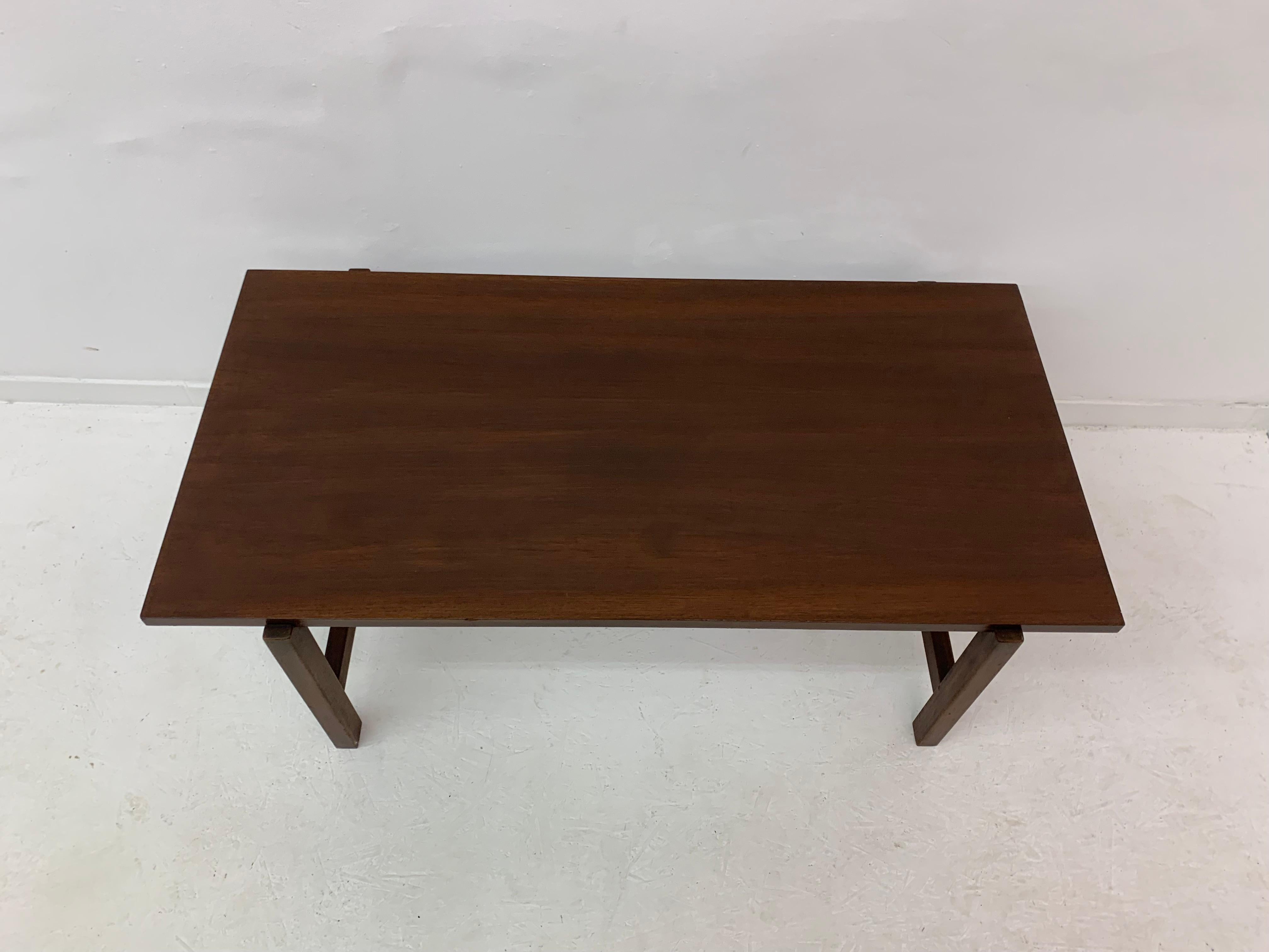 Cees Braakman for Pastoe TH08 Coffee Table with Reversible Top, 1960’s In Fair Condition In Delft, NL