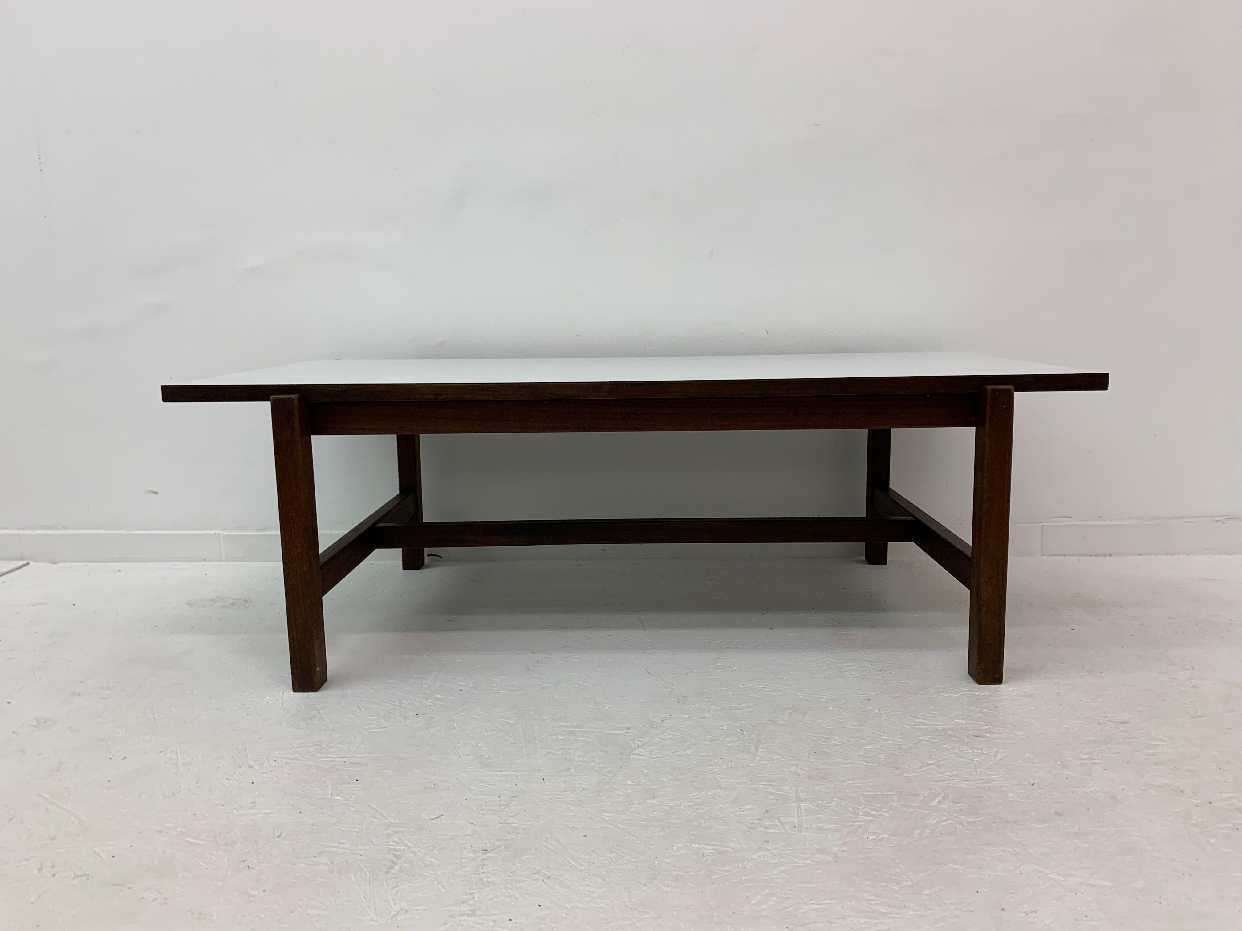 Wood Cees Braakman for Pastoe TH08 Coffee Table with Reversible Top, 1960’s