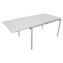 Retro Cees Braakman for Pastoe TU30 white dining table, The Netherlands, 1962