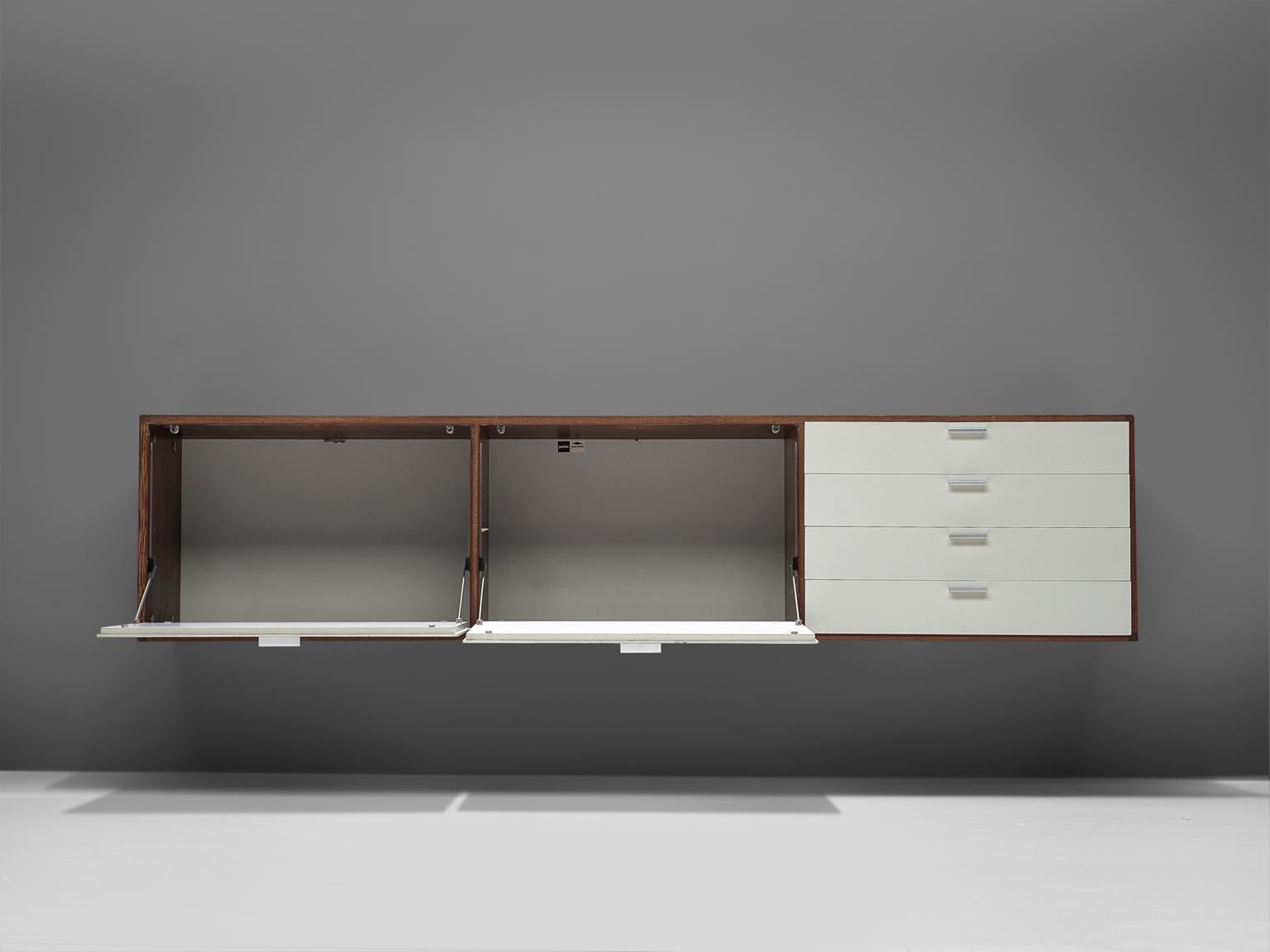 Dutch Cees Braakman for Pastoe Wengé Wooden Sideboard
