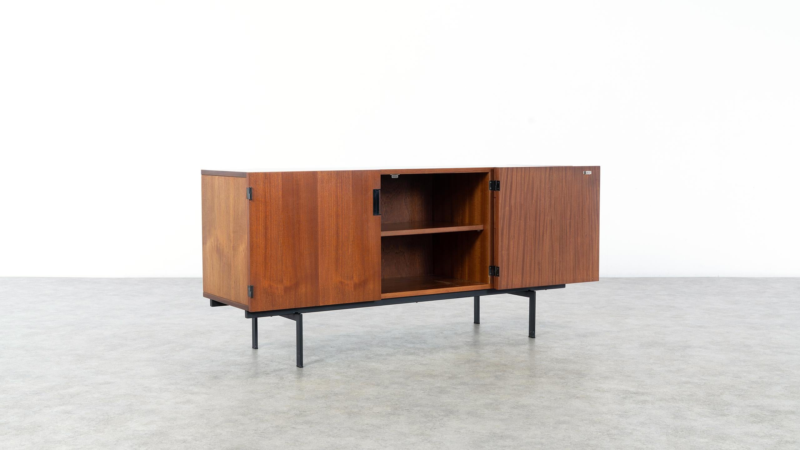 Mid-Century Modern Cees Braakman Japanese Series Du-01 Teak Sideboard for Pastoe, Netherlands, 1955