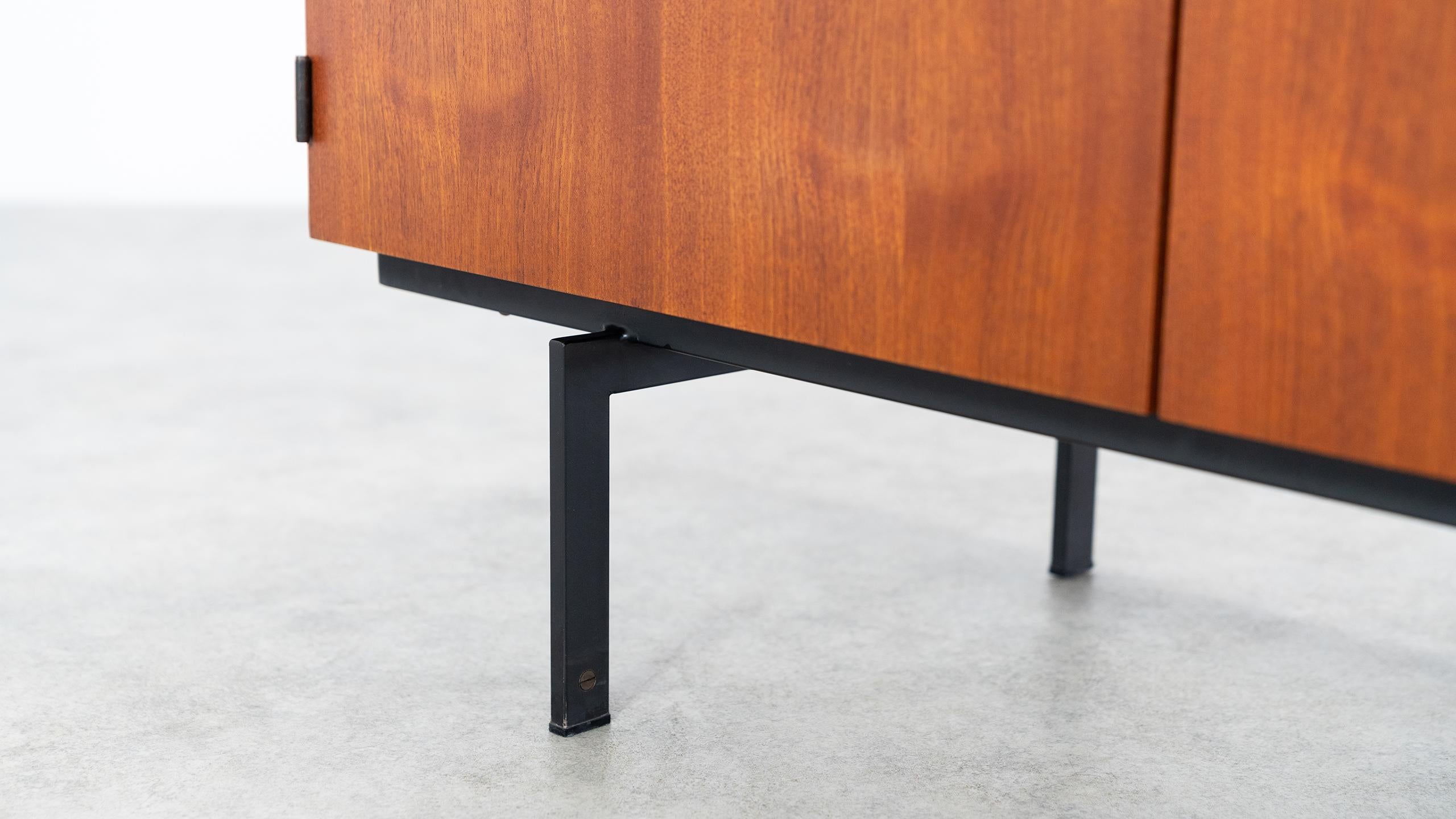 Mid-20th Century Cees Braakman Japanese Series Du-01 Teak Sideboard for Pastoe, Netherlands, 1955