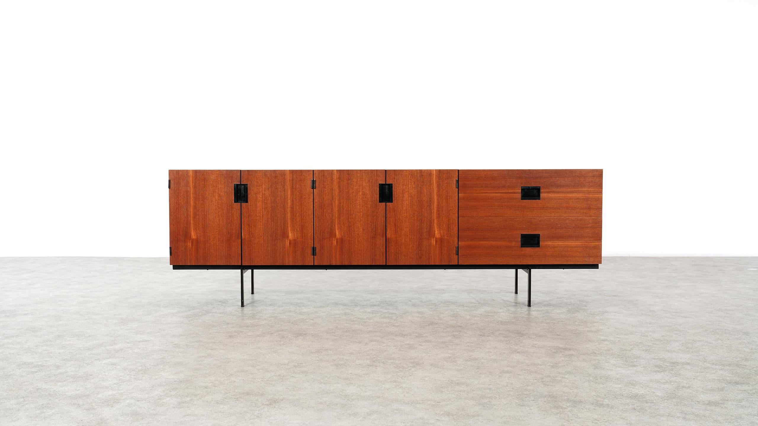Cees Braakman Japanese Series Du-04 Teak Sideboard for Pastoe, Netherlands, 1955 13