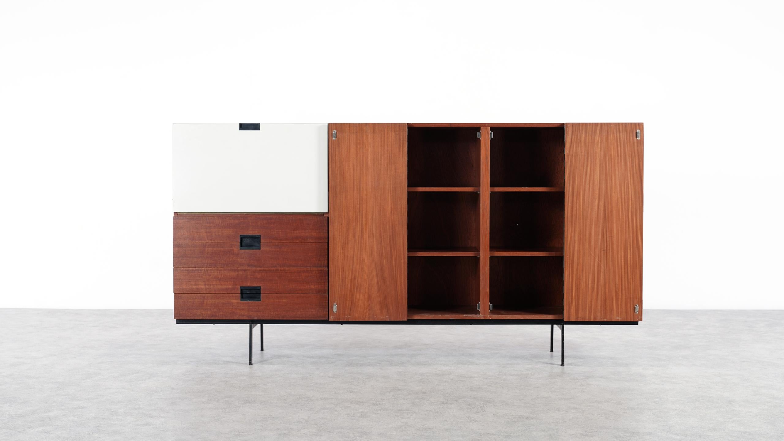 Dutch Cees Braakman Japanese Series Teak Sideboard for Pastoe, Netherlands, 1955