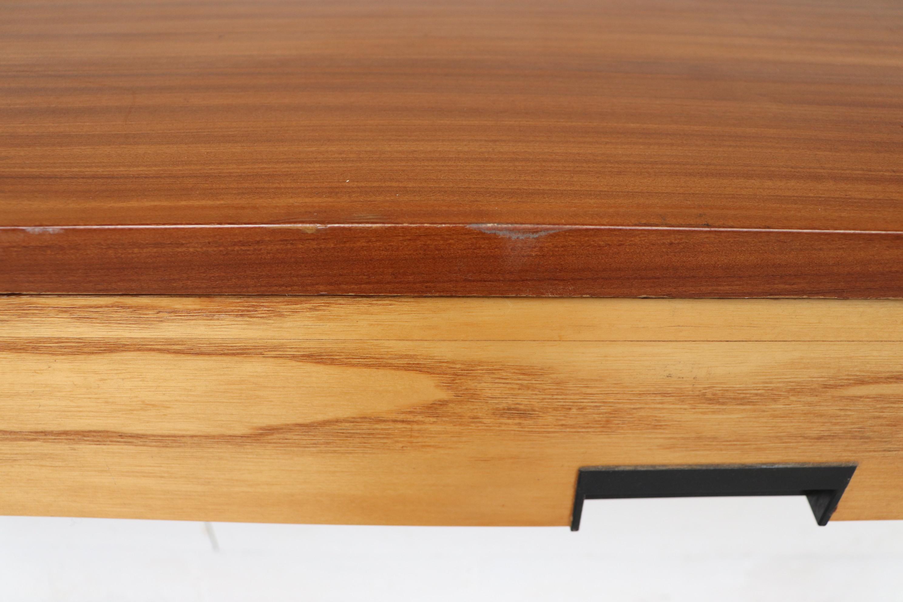 MId-Century Cees Braakman Two-Toned Japanese Series Wall Mount Cabinet 6