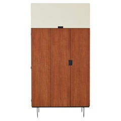 Cees Braakman KU10 wardrobe in teak Pastoe The Netherlands 1958