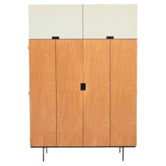 Cees Braakman KU14 wardrobe in birch Pastoe The Netherlands 1958
