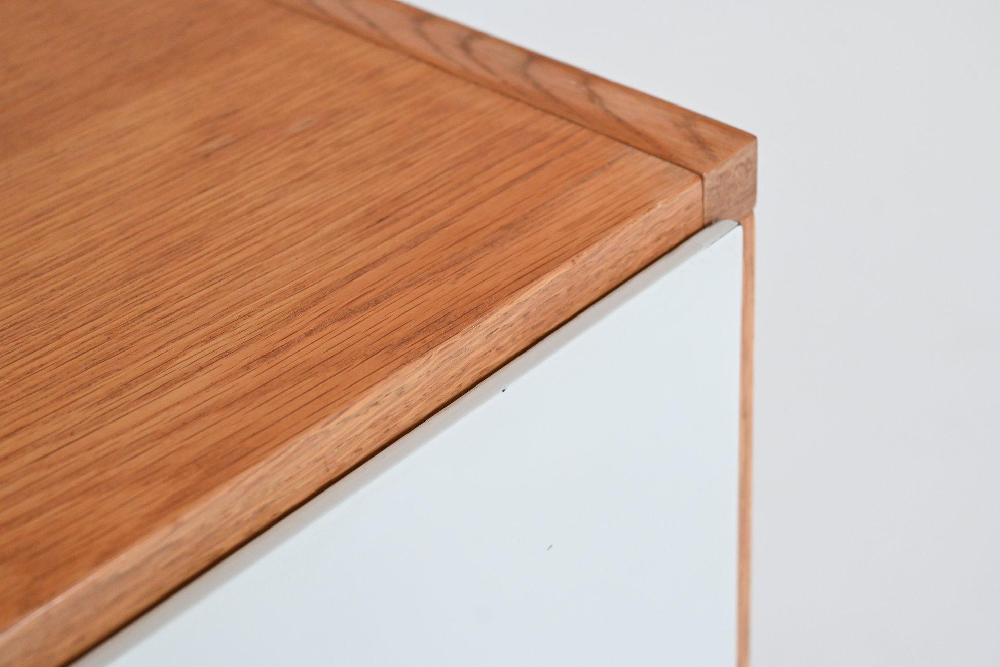 Cees Braakman Made-To-Measure highboard in oak Pastoe The Netherlands 1965 6