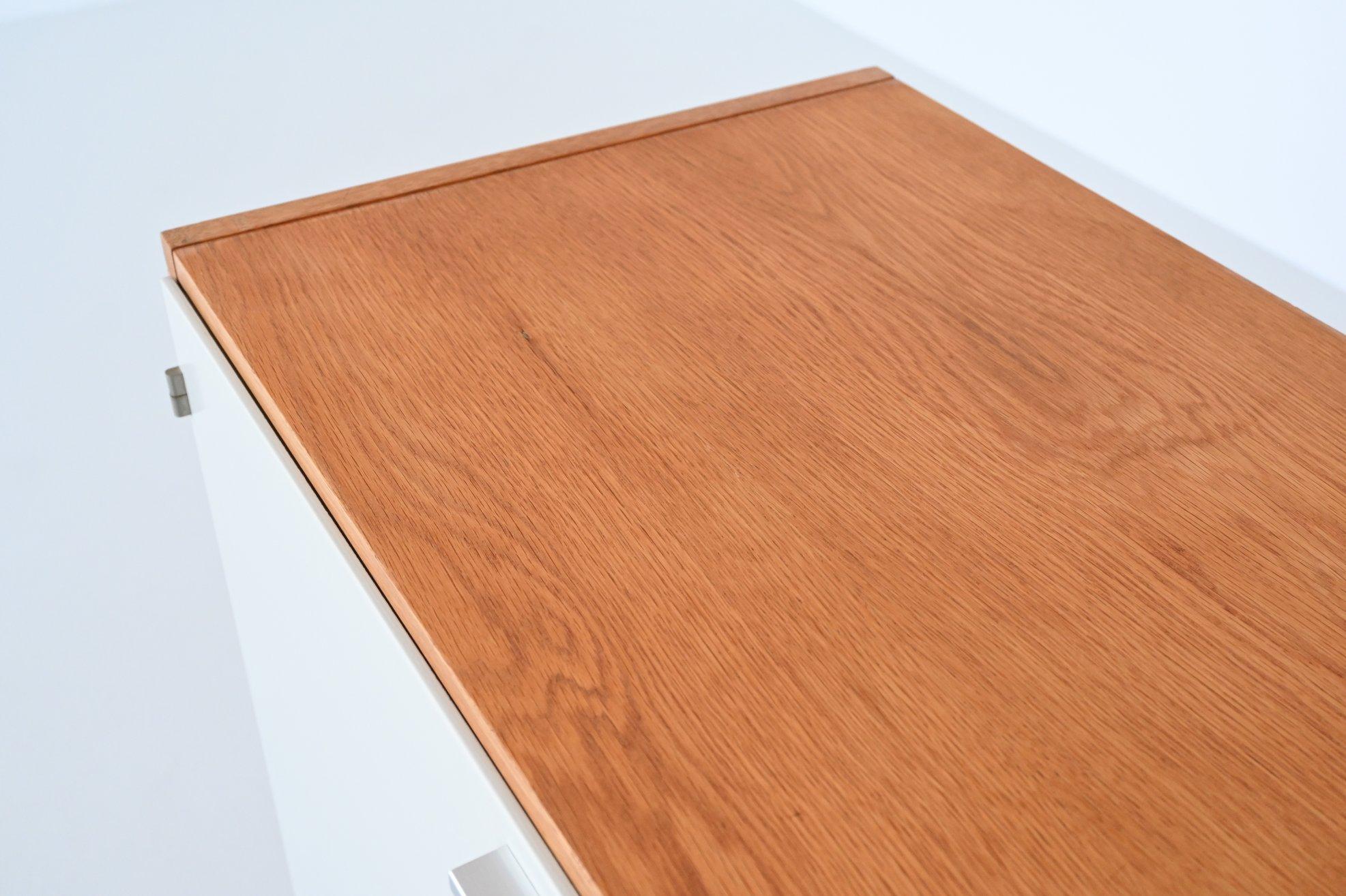 Cees Braakman Made-To-Measure highboard in oak Pastoe The Netherlands 1965 7