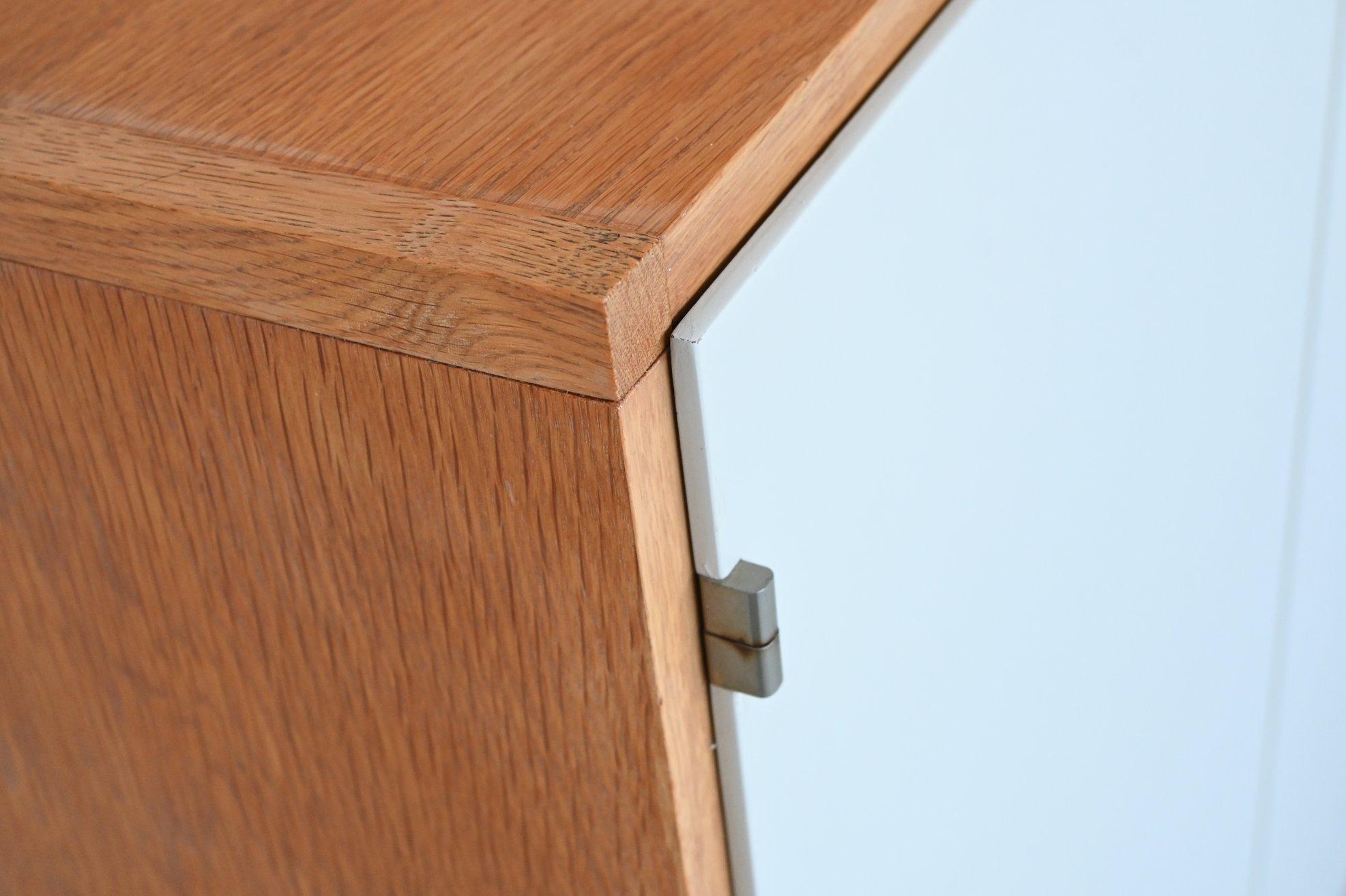 Cees Braakman Made-To-Measure highboard in oak Pastoe The Netherlands 1965 8