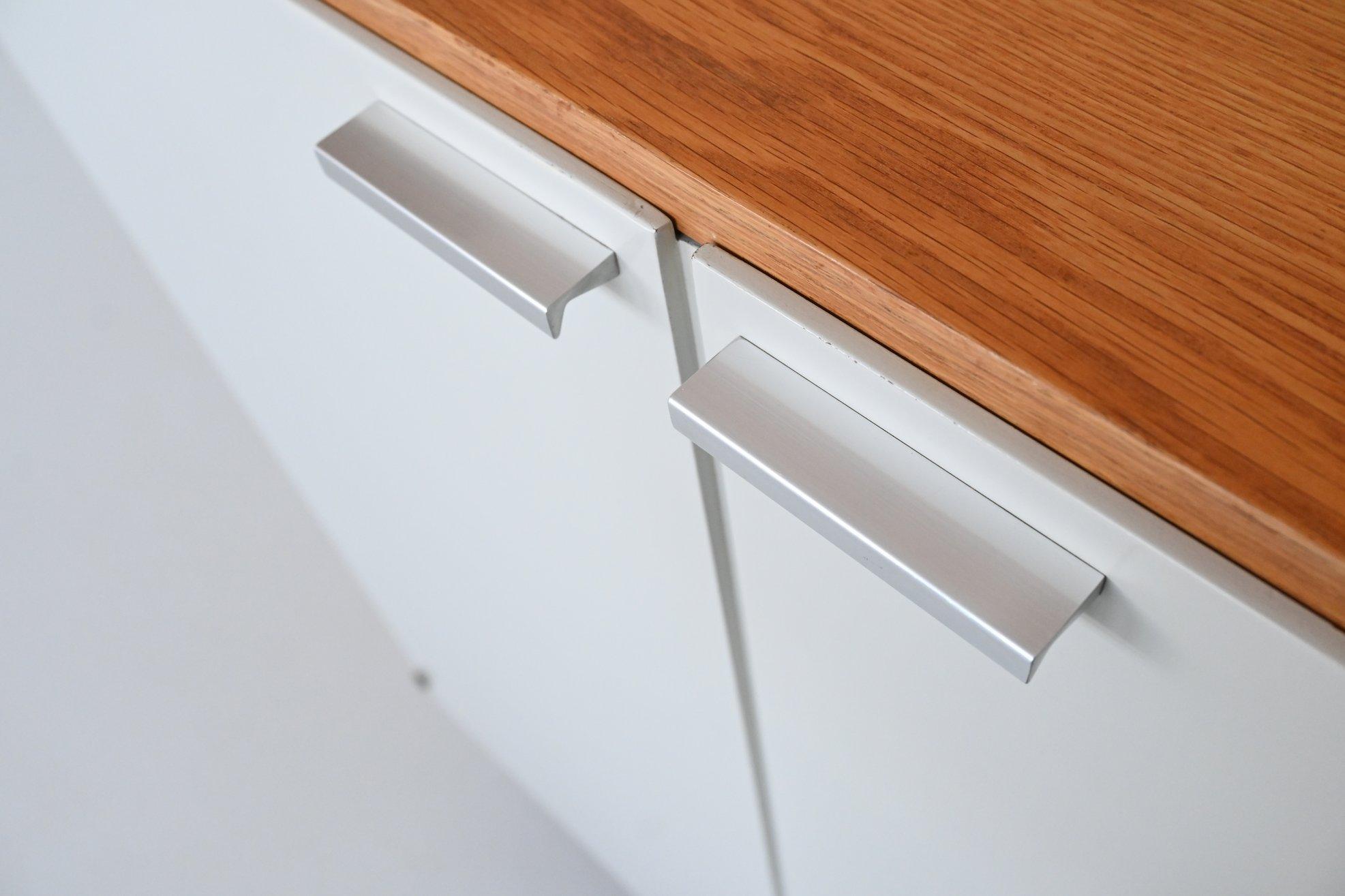 Cees Braakman Made-To-Measure highboard in oak Pastoe The Netherlands 1965 9