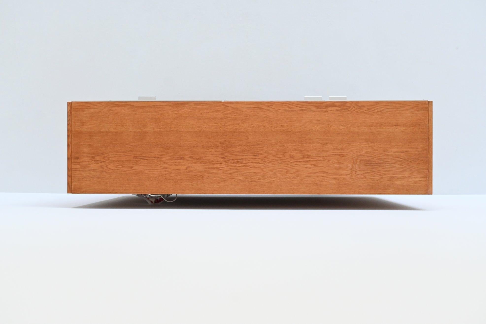 Cees Braakman Made-To-Measure highboard in oak Pastoe The Netherlands 1965 12