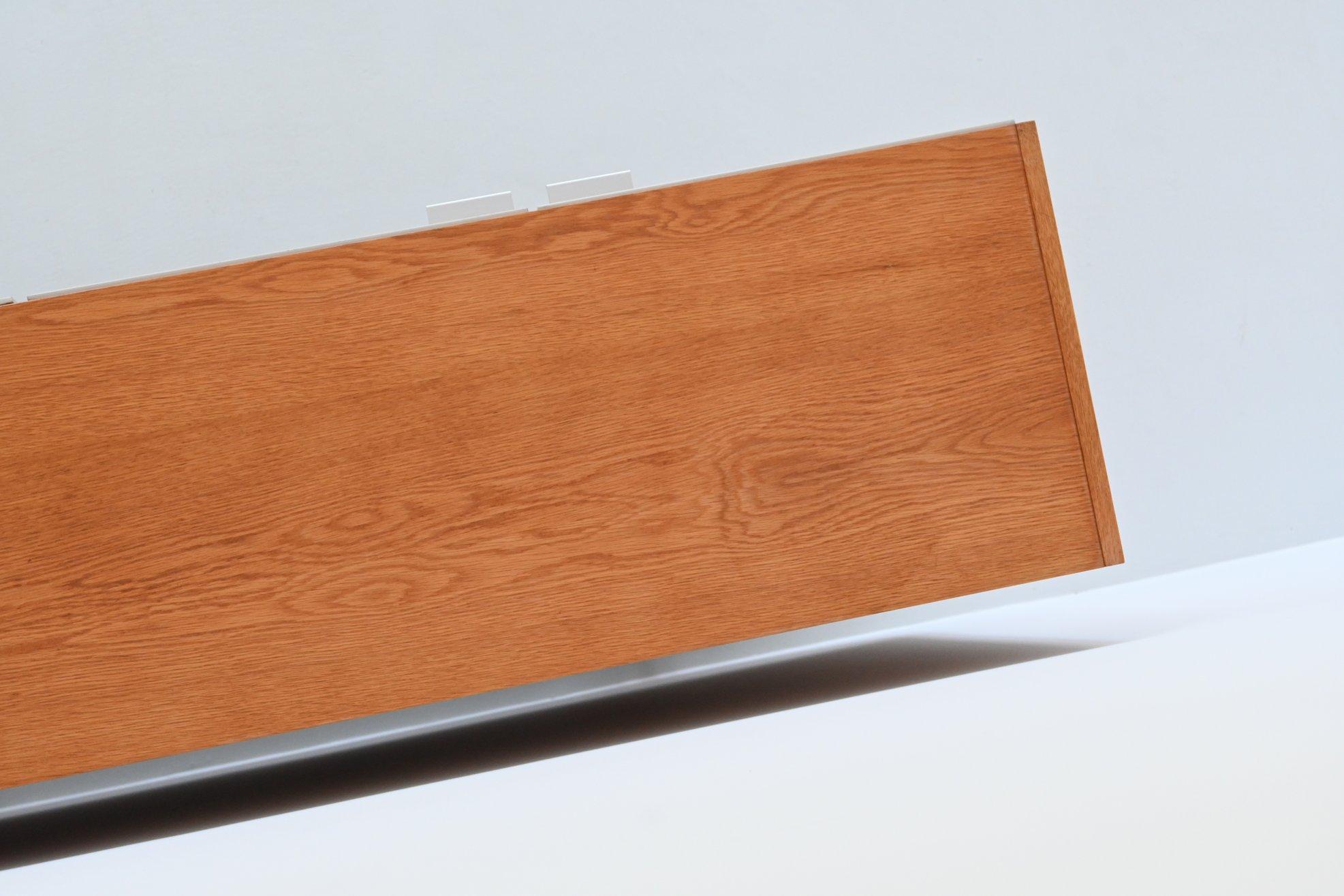 Cees Braakman Made-To-Measure highboard in oak Pastoe The Netherlands 1965 13