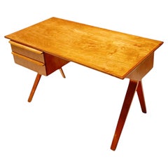 Cees Braakman Moderner EB02 Schreibtisch aus der Mitte des Jahrhunderts für Pastoe, 1950er Jahre