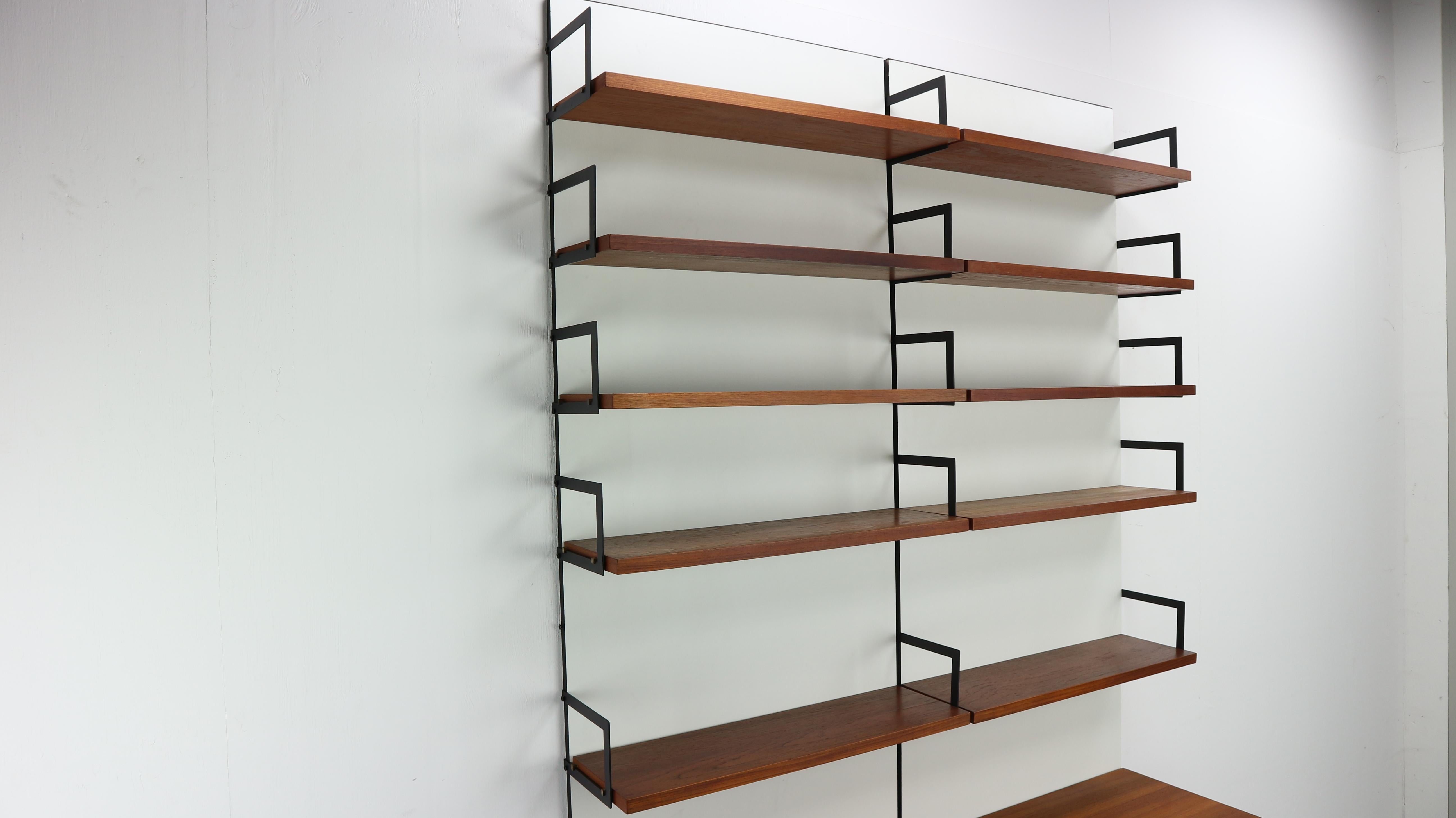 Cees Braakman Modular Wall Storage for UMS Pastoe, 1958 In Good Condition In The Hague, NL