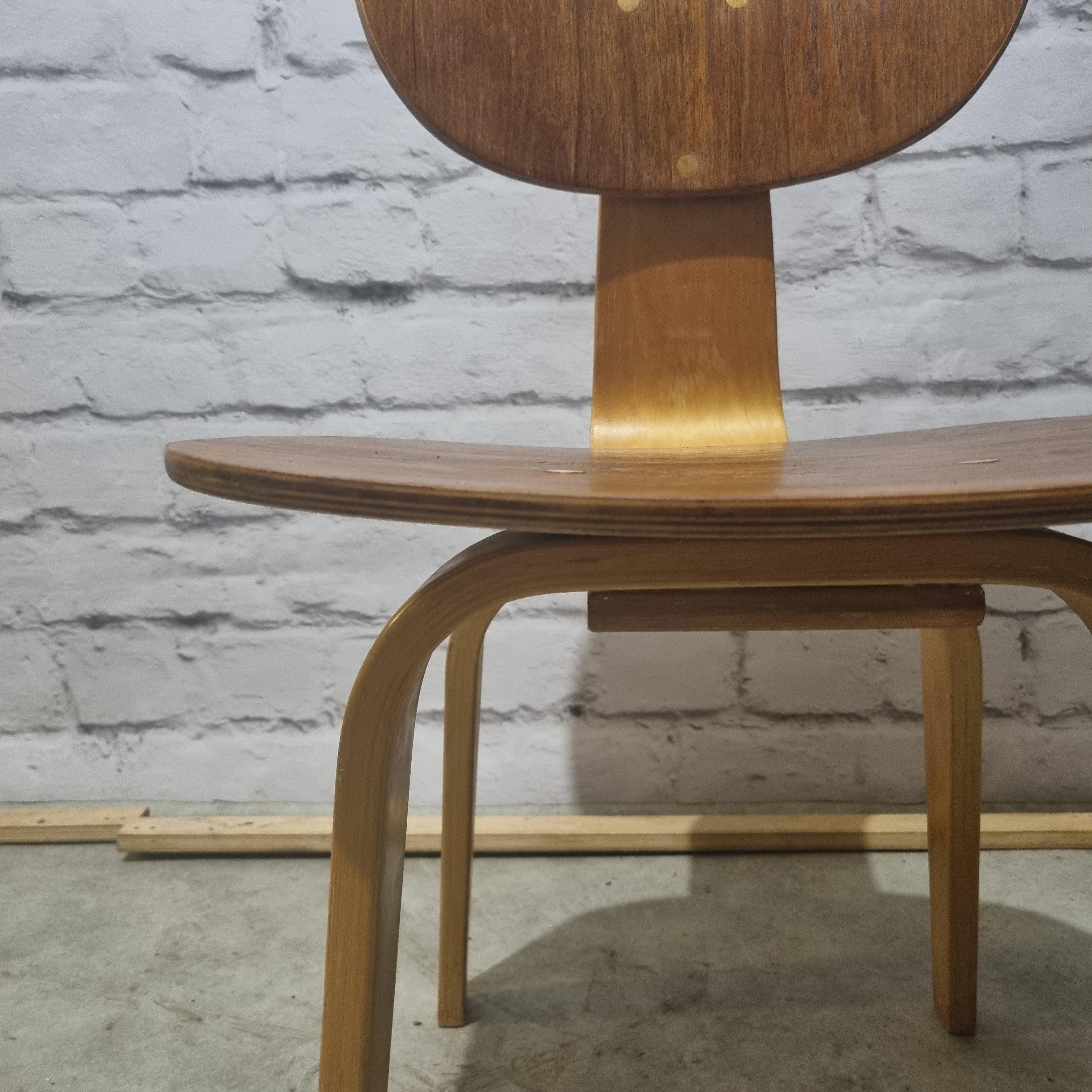 Dutch Cees Braakman Pastoe Dining Chairs- Set of 2, 1960s