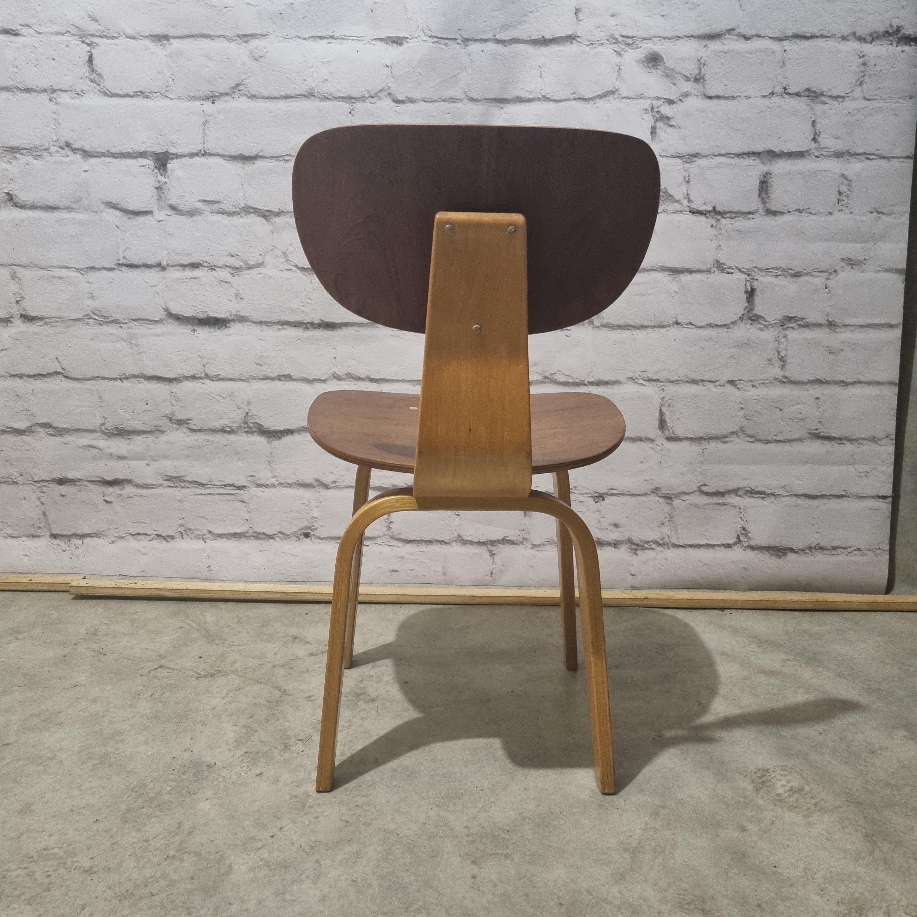 20th Century Cees Braakman Pastoe Dining Chairs- Set of 2, 1960s
