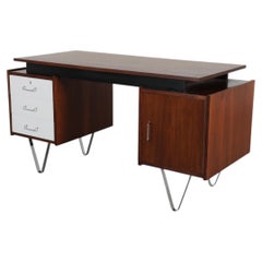 Cees Braakman Rosewood Executive Desk for Pastoe, 1950s