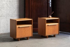 Cees Braakman Set of 2 Nightstands for Pastoe, Dutch Design, 1950s