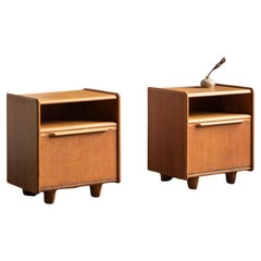 Cees Braakman Set of 2 Nightstands for Pastoe, Dutch Design, 1950s