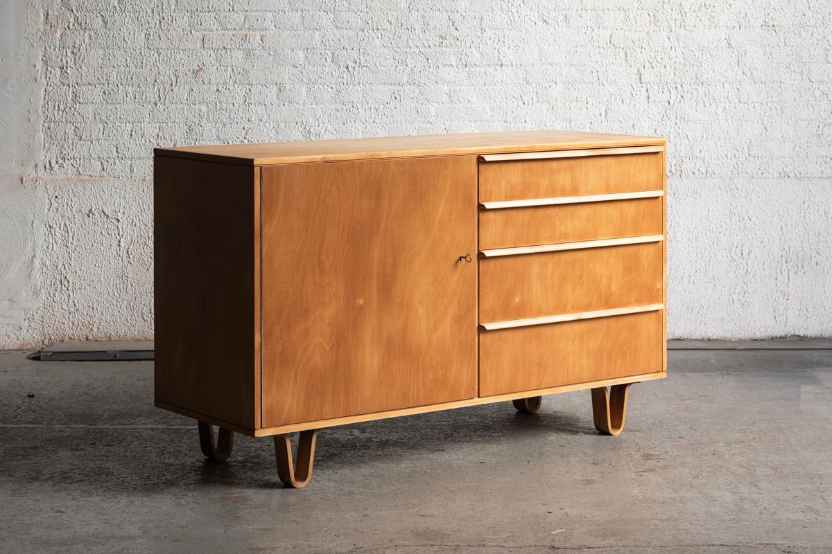 Cees Braakman Sideabord 'Model DB01' for Pastoe, Dutch Design, 1950s  1