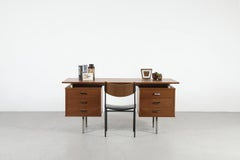 Cees Braakman Teak Double Pedestal Desk for Pastoe, 1960s