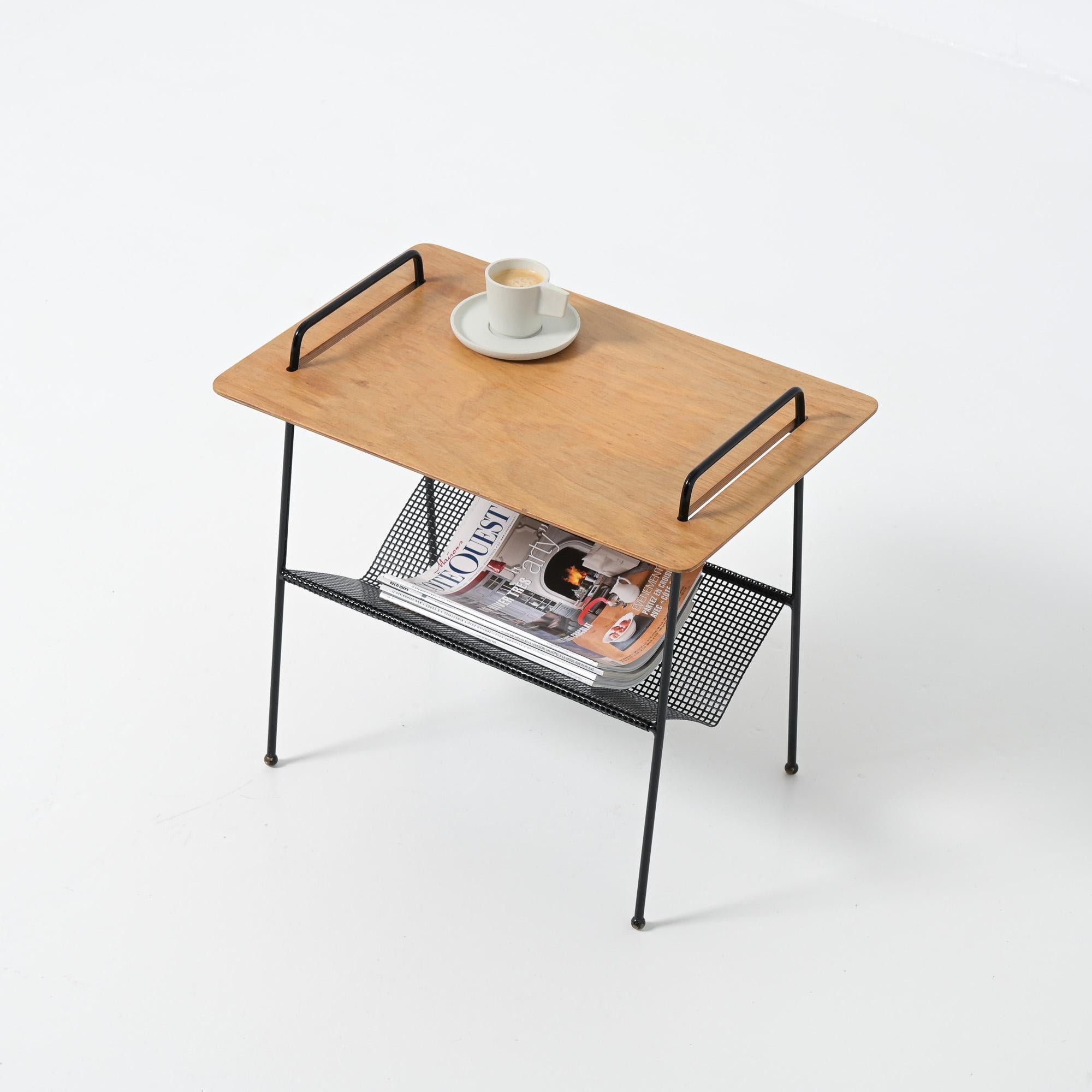 Metal Cees Braakman TM04 side table for Pastoe For Sale