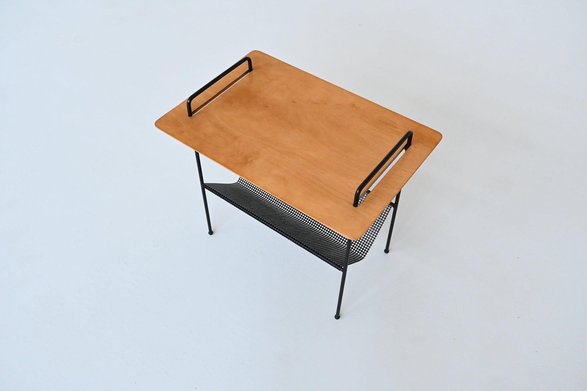Beistelltisch TM04 von Cees Braakman aus Birke mit Pastoe, Niederlande 1953 im Angebot 3