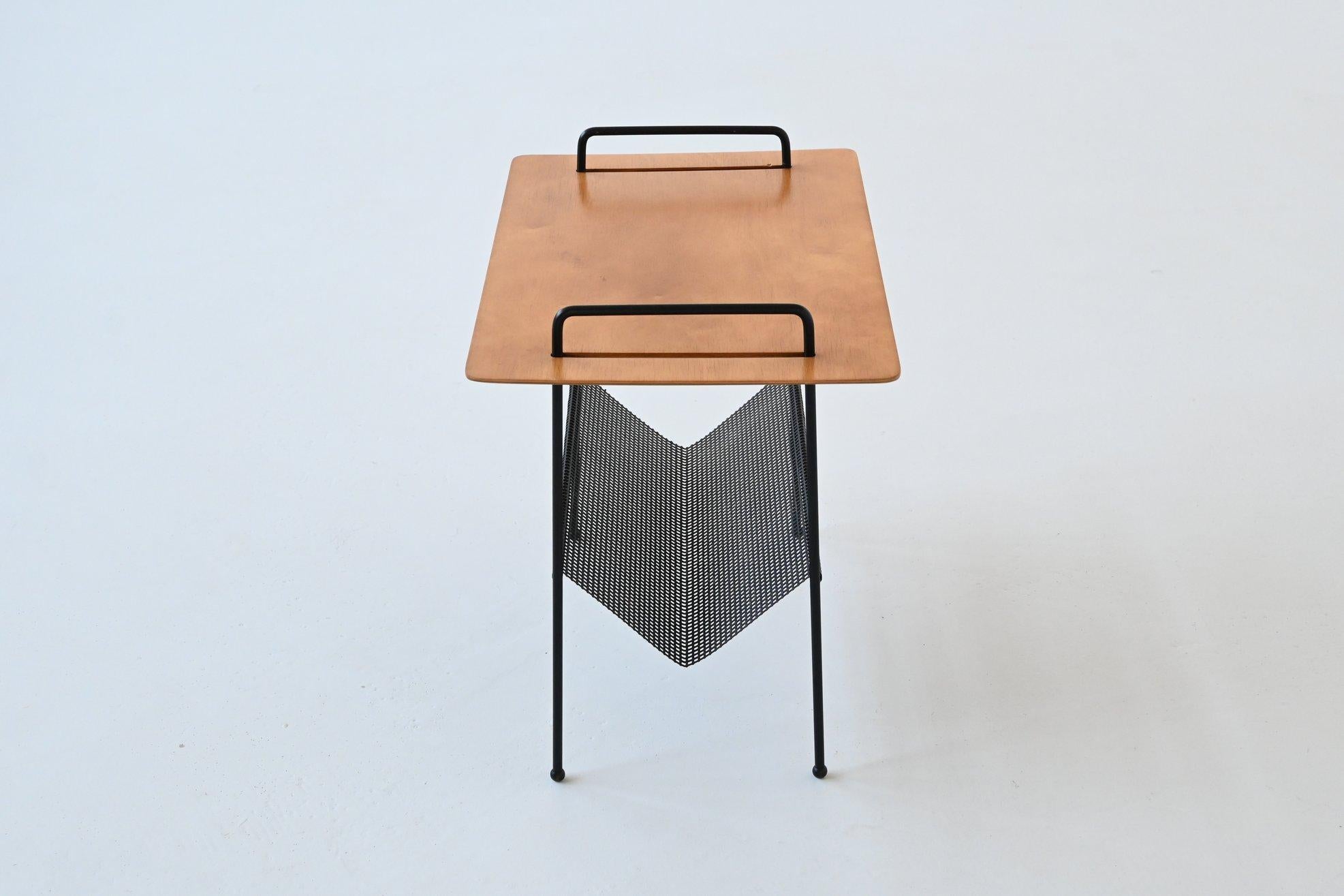 Beistelltisch TM04 von Cees Braakman aus Birke mit Pastoe, Niederlande 1953 im Angebot 1