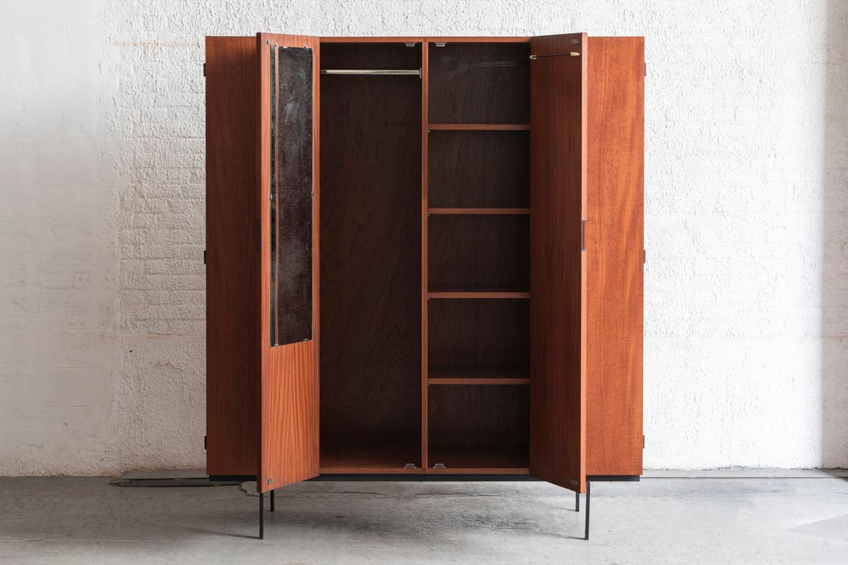 Mid-Century Modern Cees Braakman Wardrobe, Model KU14, for Pastoe, Dutch design, 1958