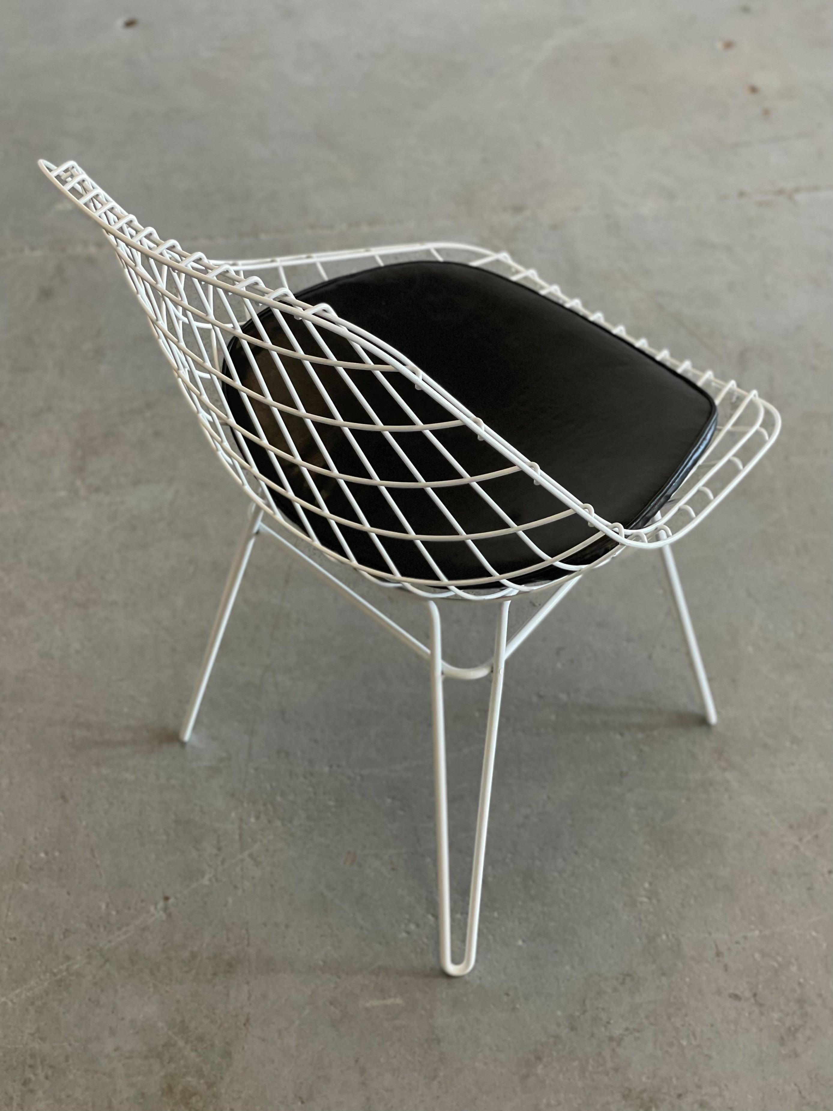 Dutch Cees Braakman Wire Chair for Pastoe For Sale