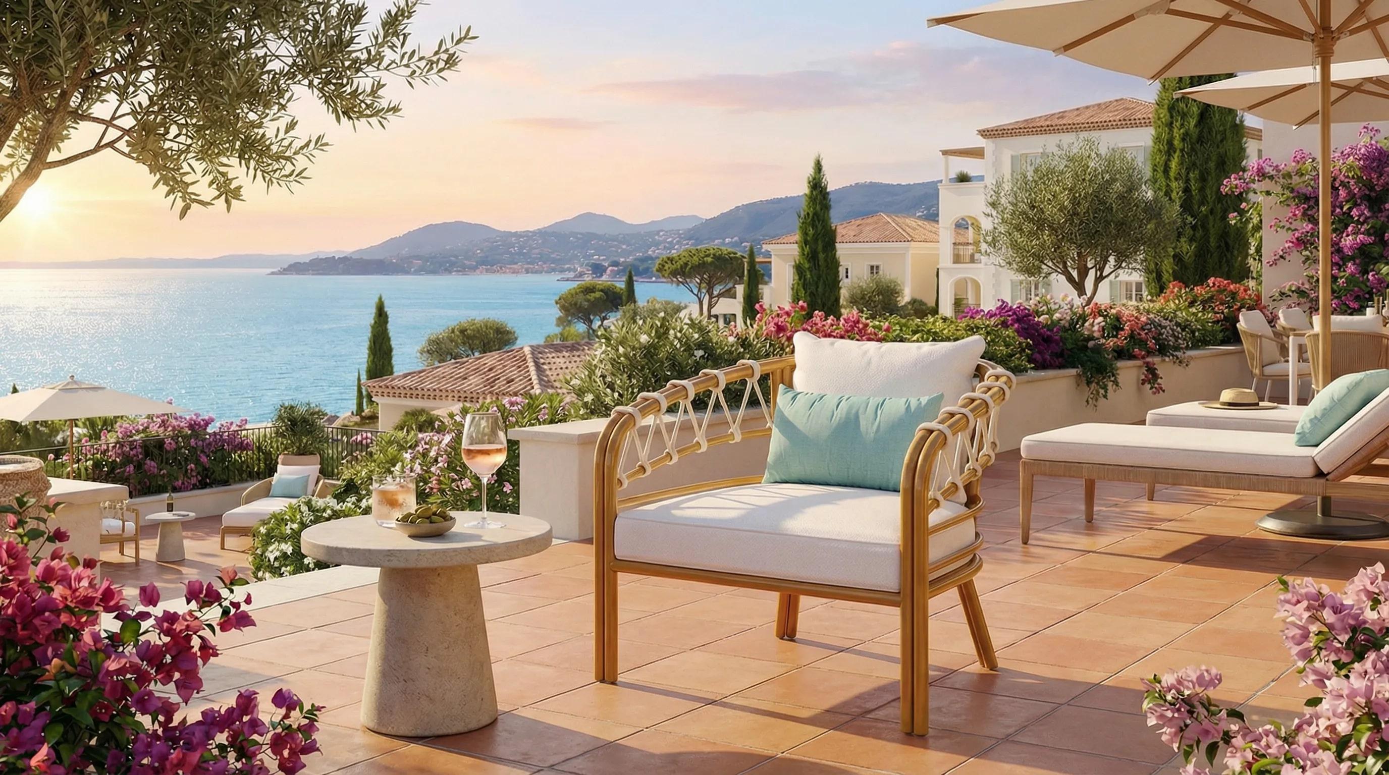 La Poltrona Cefalù incarna l'eleganza mediterranea con le sue curve scultoree e la sua raffinata lavorazione artigianale. Progettato in collaborazione con Mediterrazza, è realizzato in una resistente finitura metallica laccata e arricchito da una