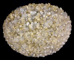 Lampada da soffitto Flowers di Barovier & Toso, Murano, anni '1980