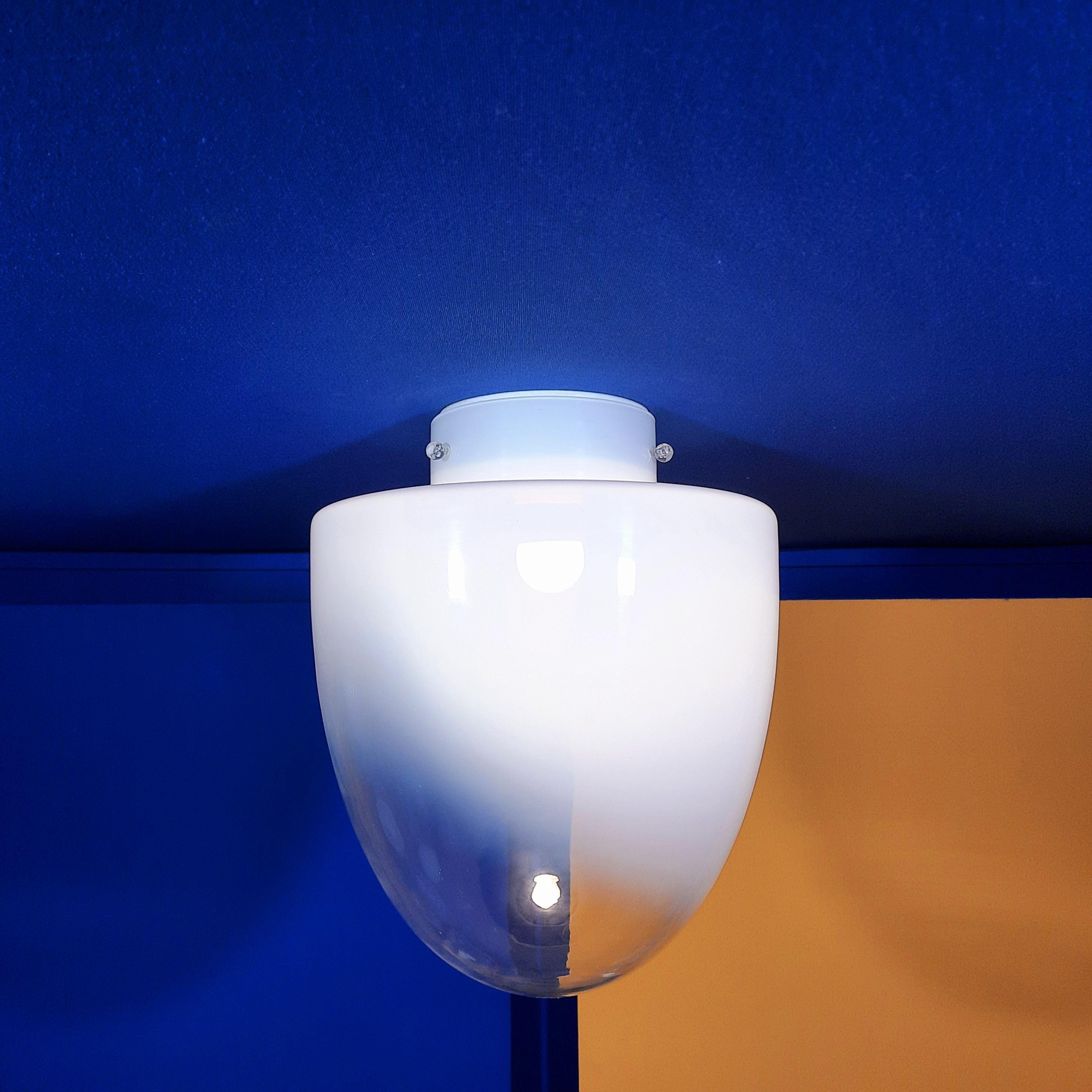 Ceiling flush mount, Model EBE by Guisto Toso for Leucos, 1972  For Sale 1