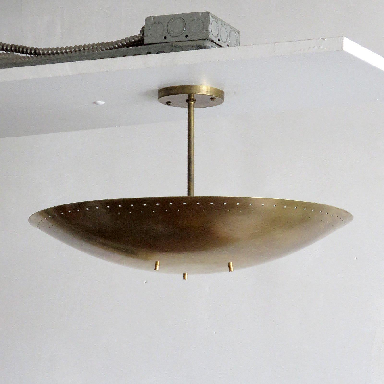 Brass Ceiling Flush Mount 