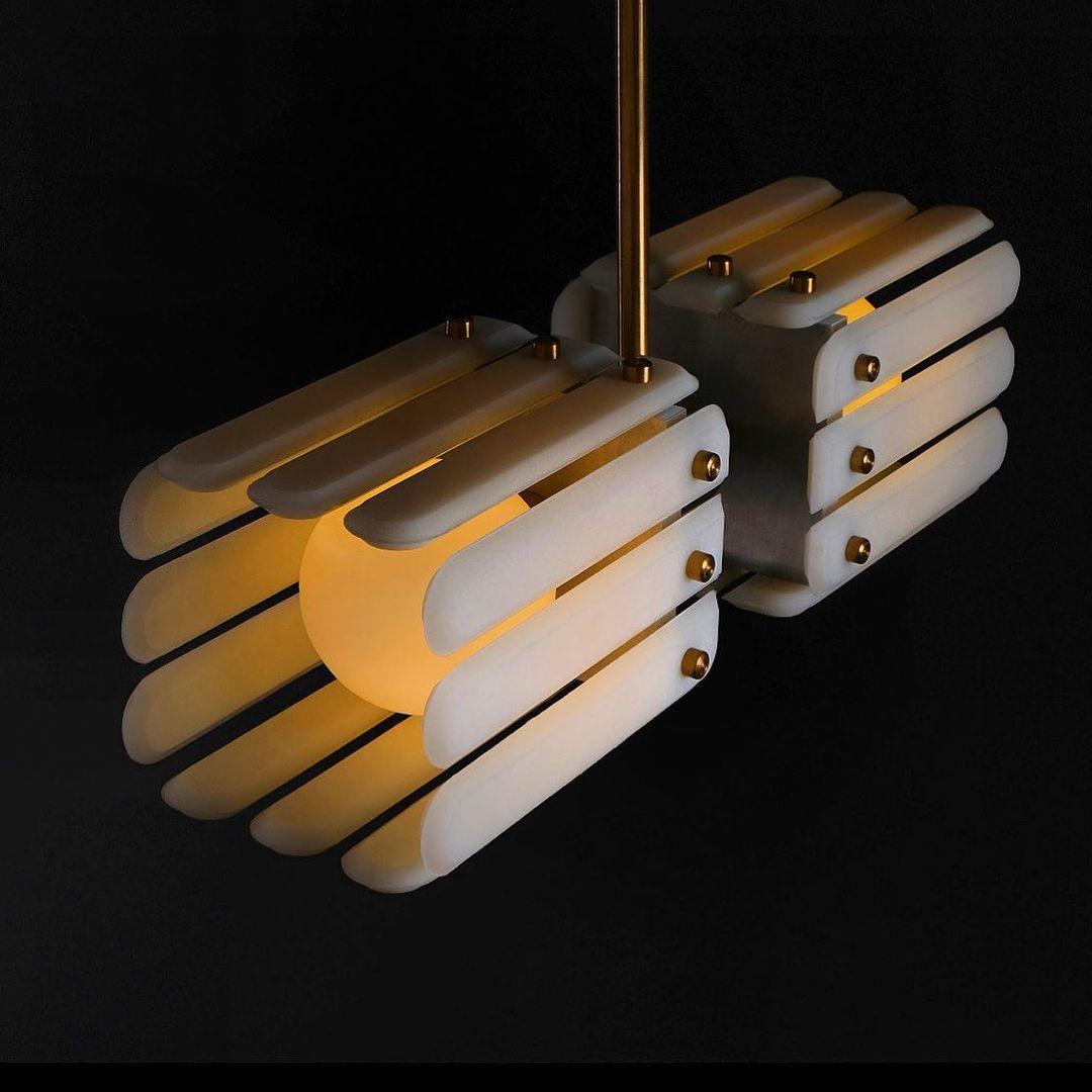 Post-Modern Ceiling Lamp 01 by Adam Caplowe for VIDIVIXI For Sale
