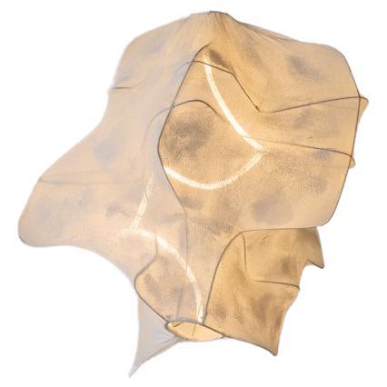 Contemporary White Ceiling Lamp 06, Oliver 
Frederik, Knit and Steel, LED Light