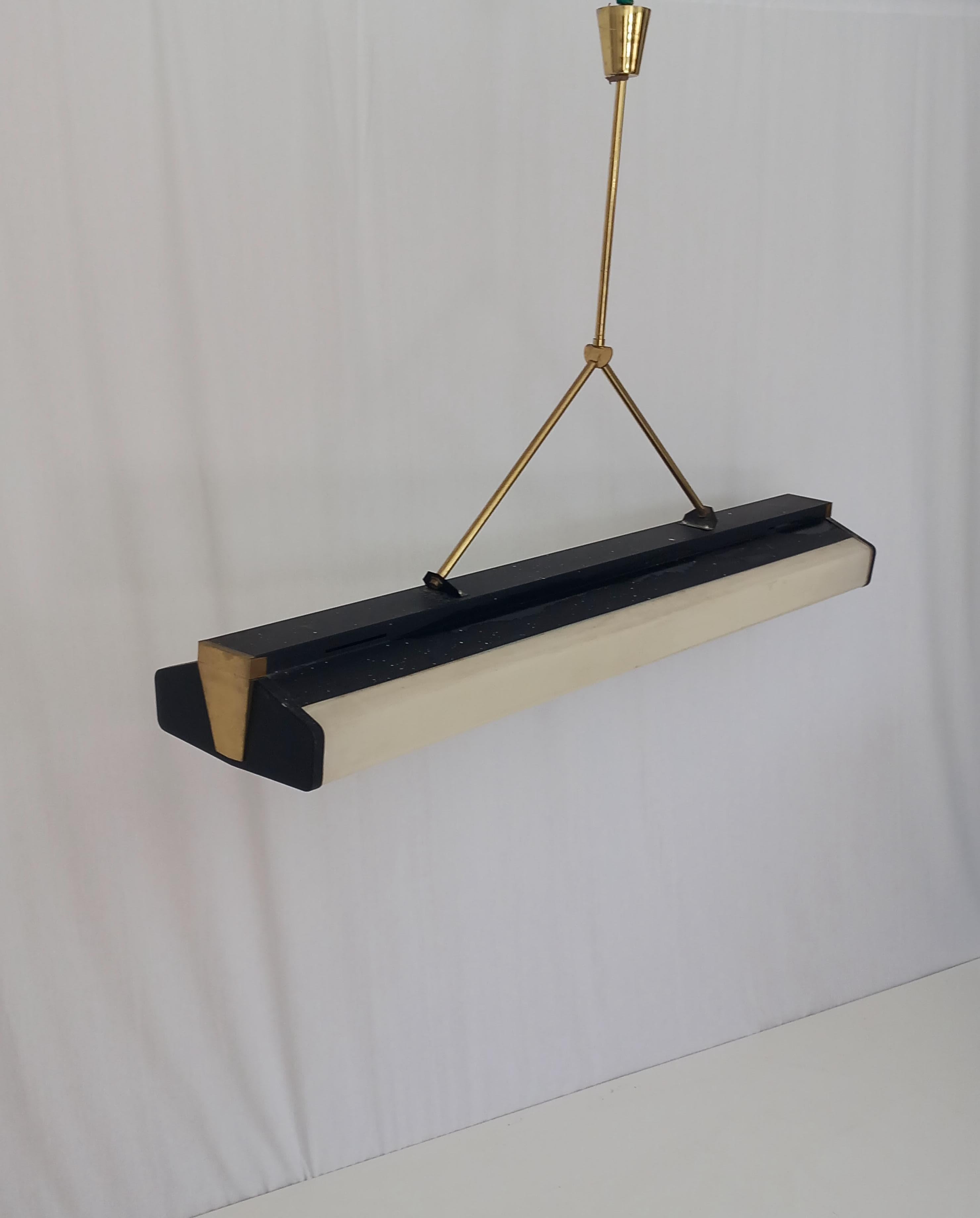 Metallo Ceiling lamp, 50s in vendita